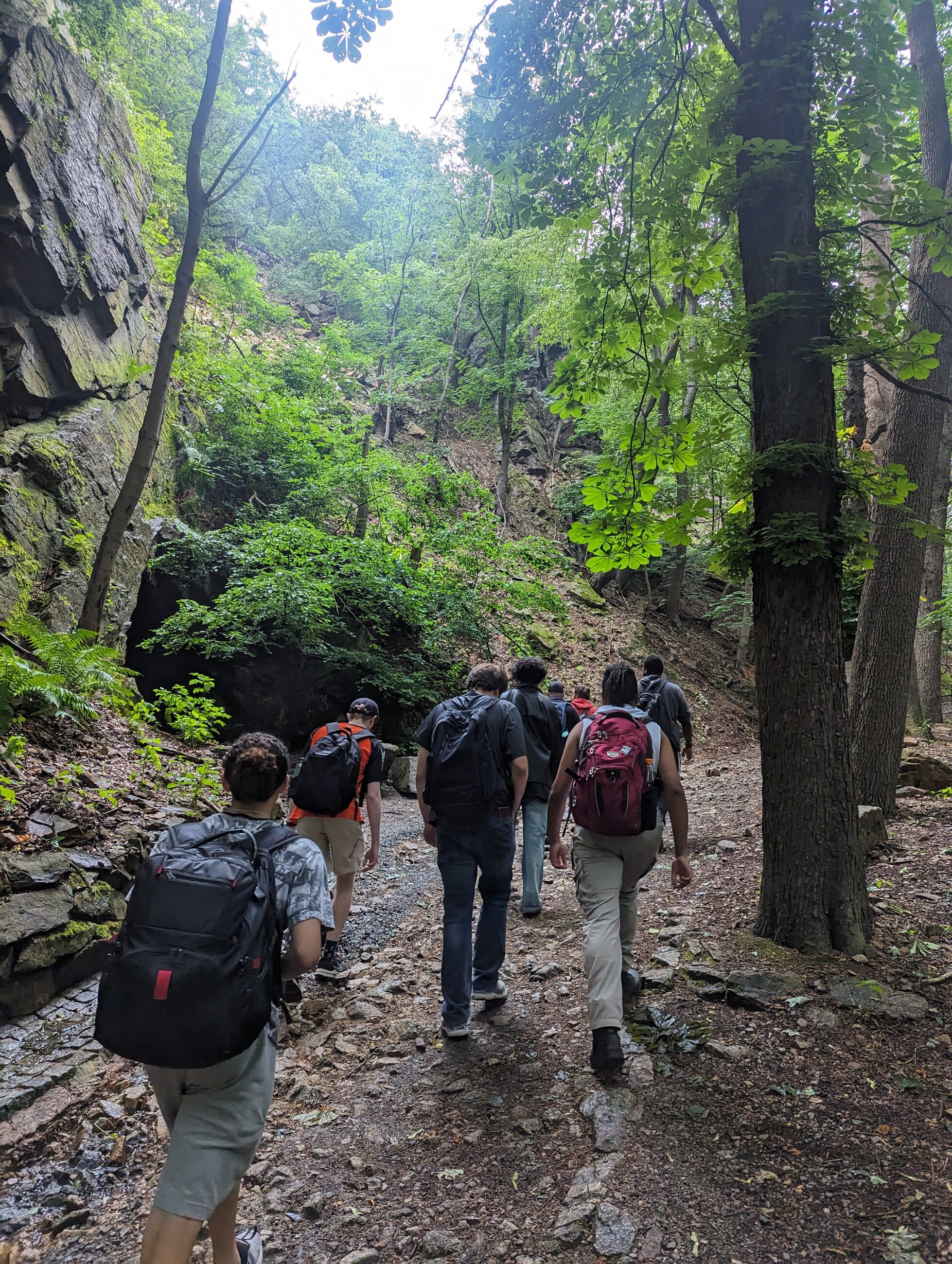 Going on a hike