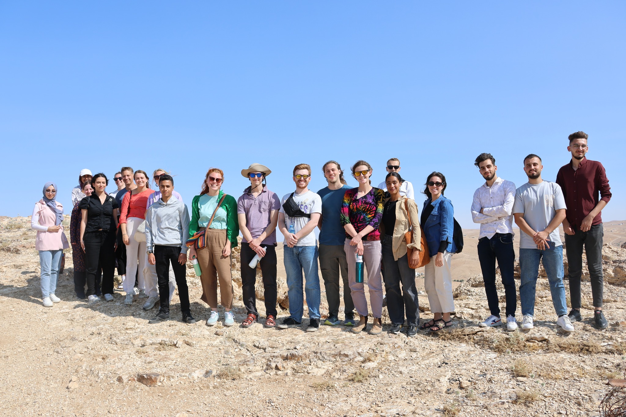 Visiting Masafer Beni Naim with the Center