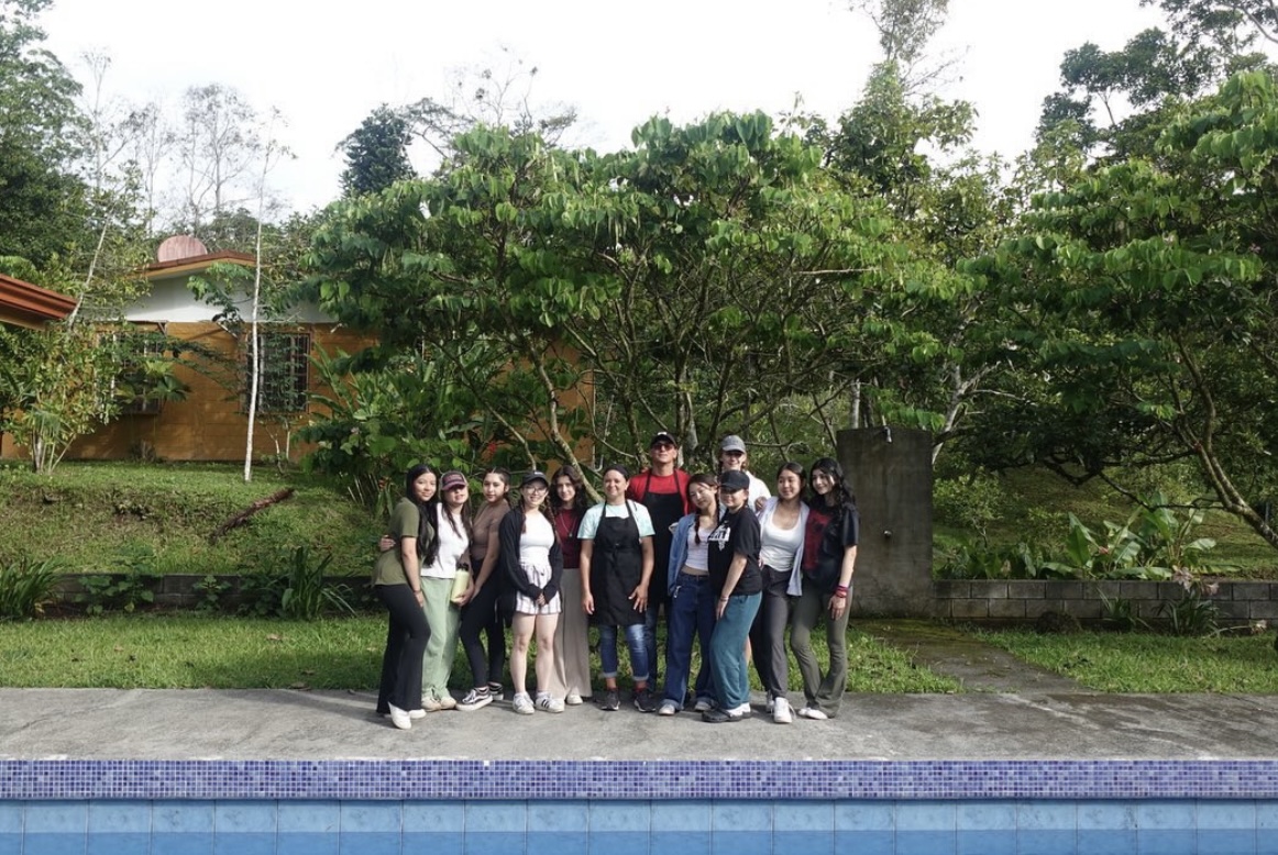 My Costa Rica group with our remarkable chefs that was with us throughout our trip!