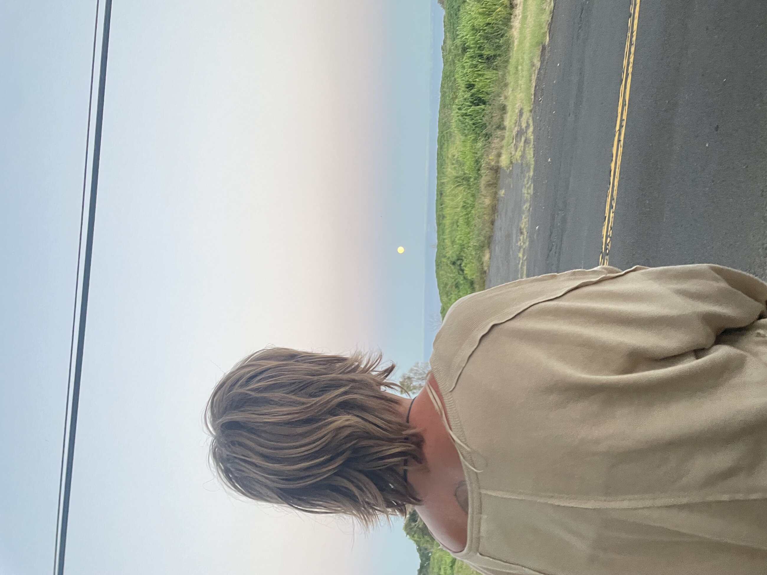 Sunset before dinner!!