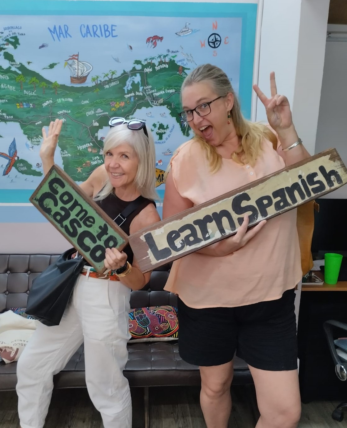 One week and more confident in speaking Spanish!