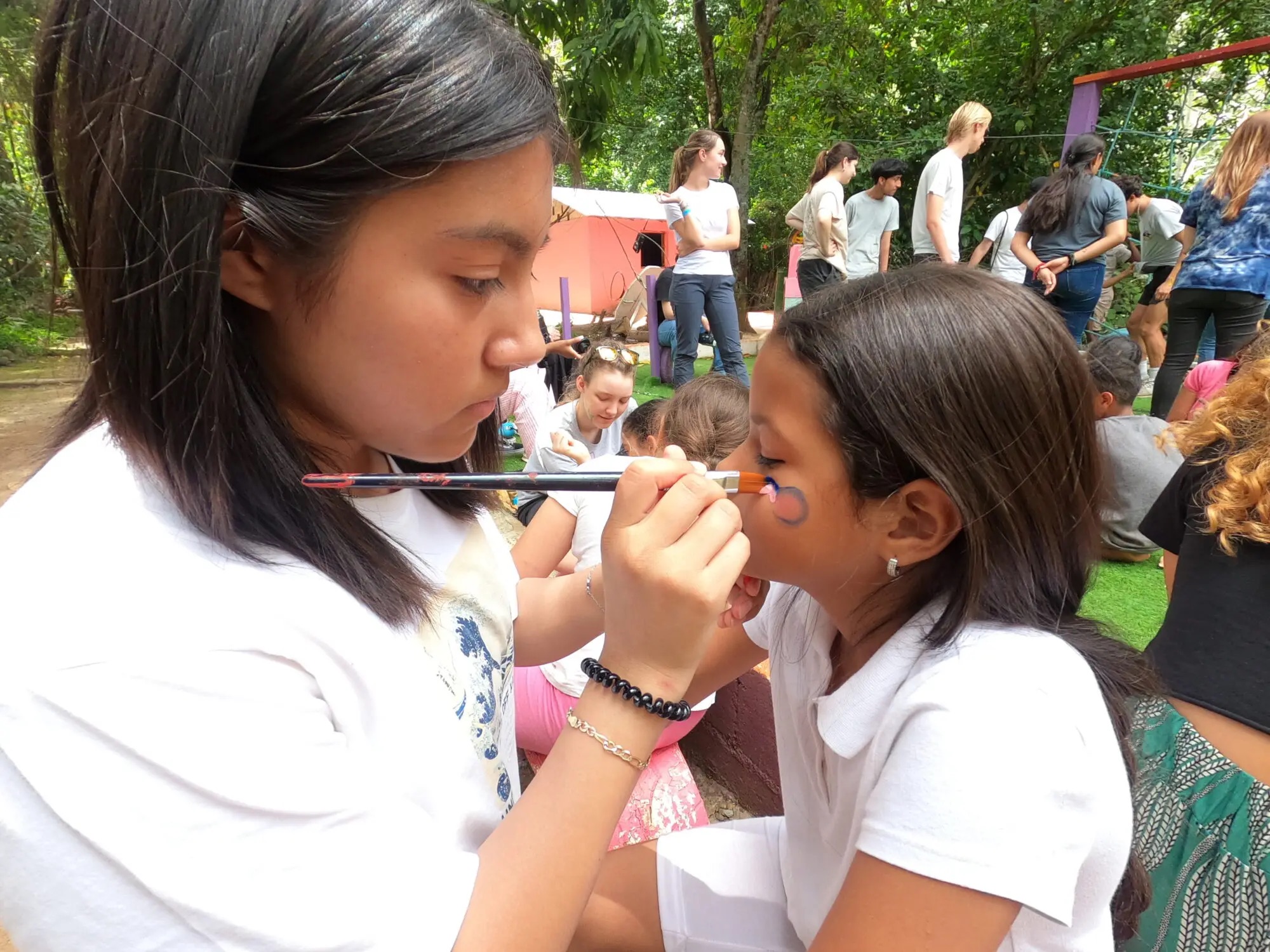 Face Painting with the Kids