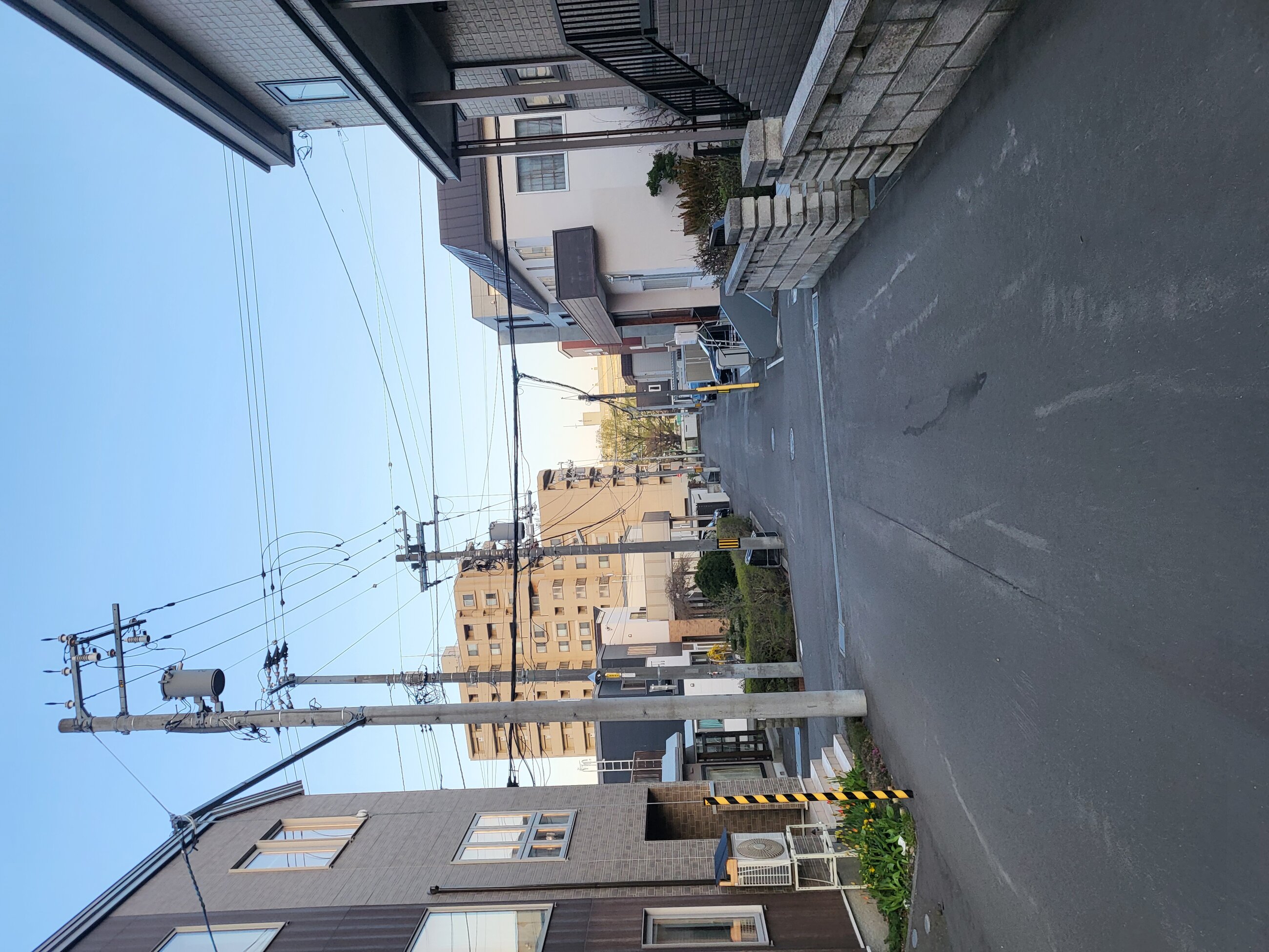 Back street in Sapporo