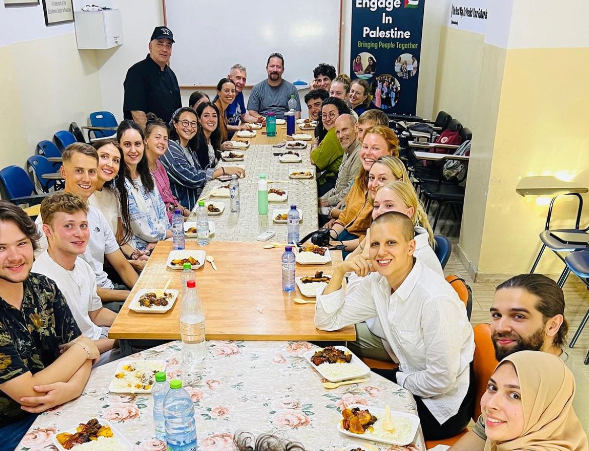 Dinner at the centre!