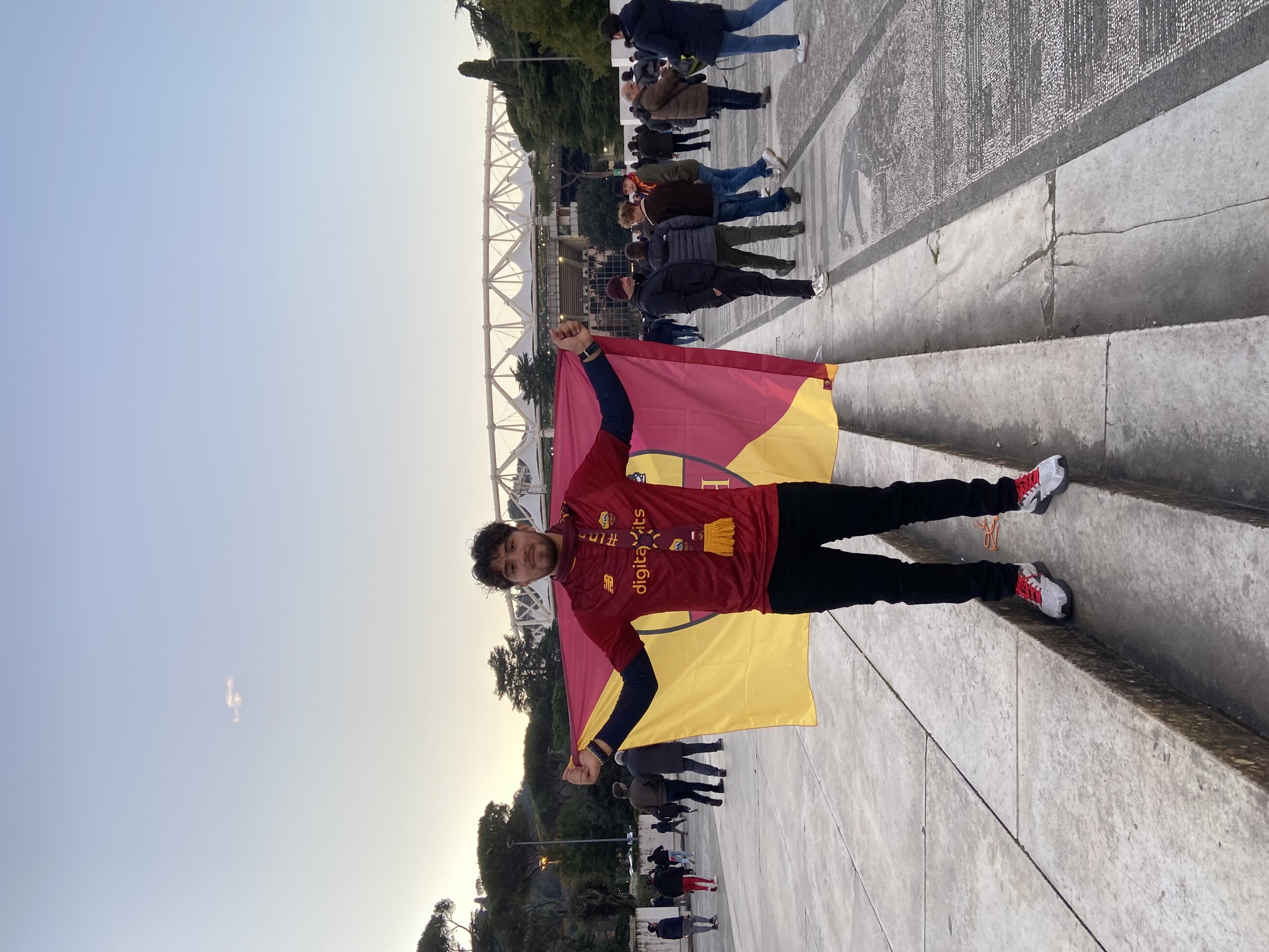 Going to an AS Roma match
