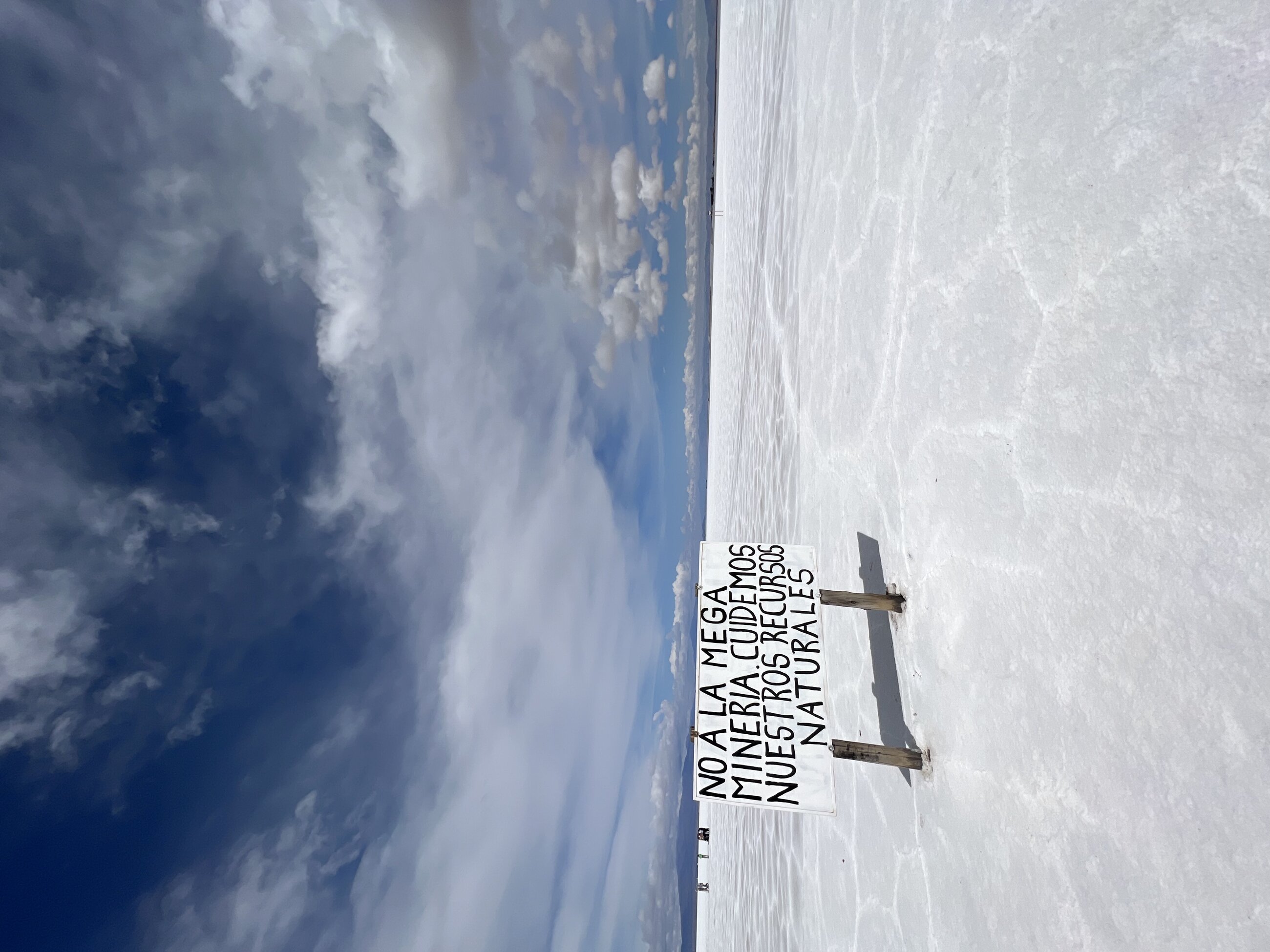 The Salinas Grandes in Northwestern Argentina