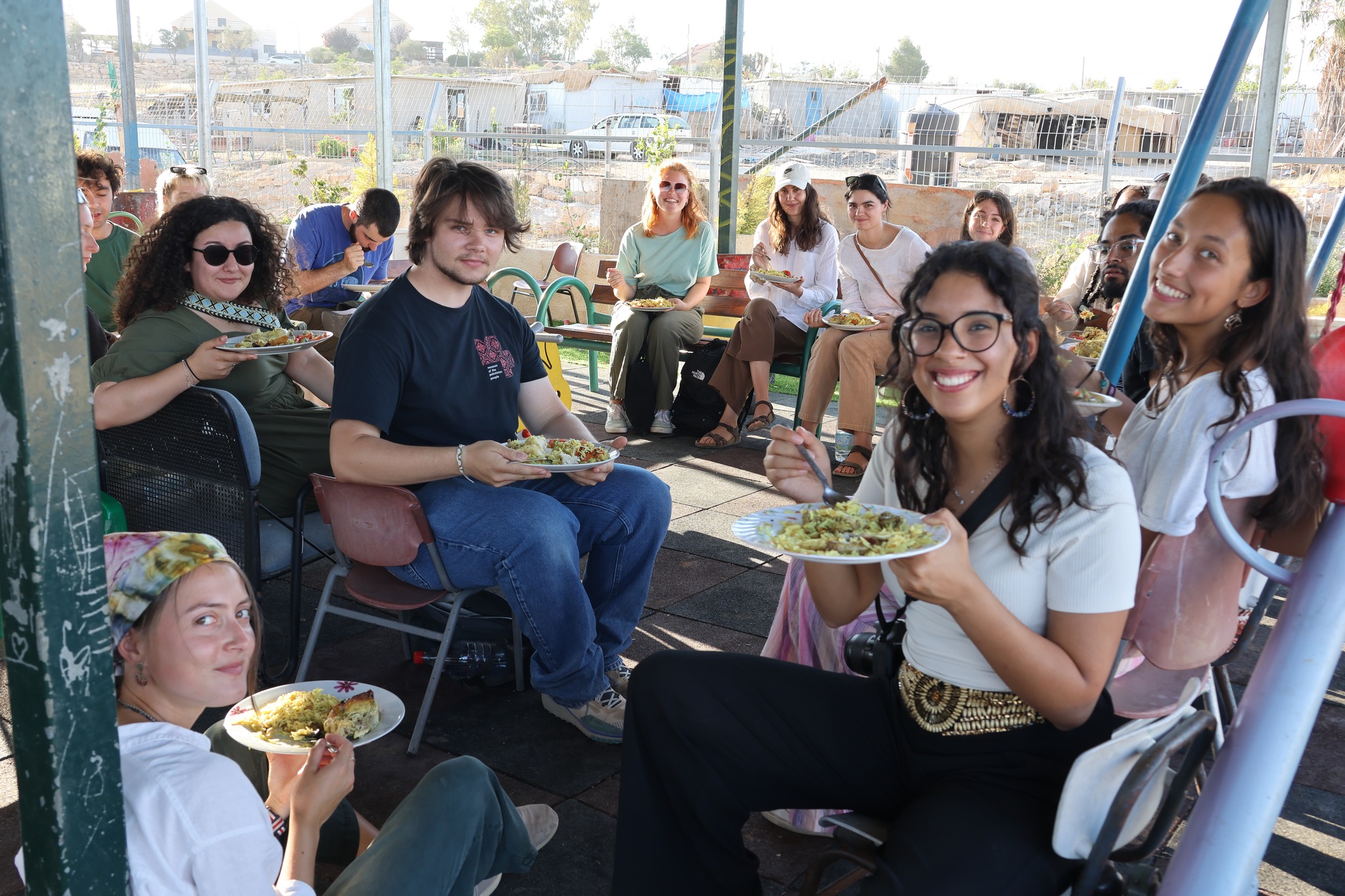 Dinner at an outing