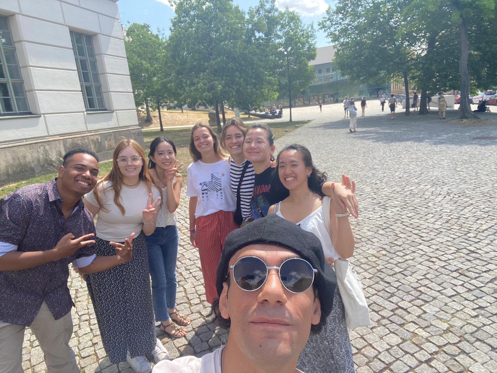 City tour for all the participants