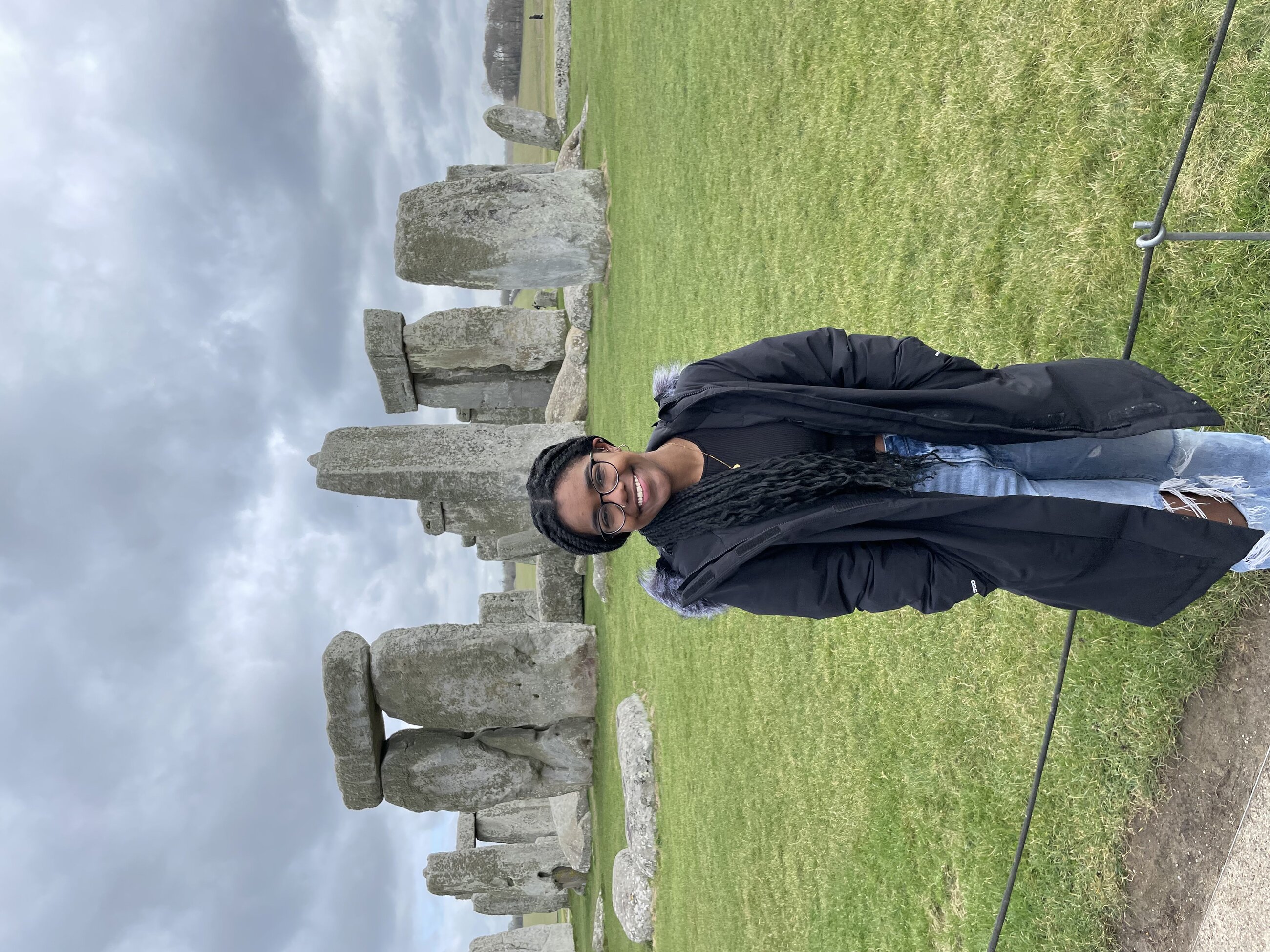 This is me at Stonehenge, an ISA-sponsored excursion. After this stop, we went to Bath, where we visited the Roman Baths and explored the small town. Definitely would recommend visiting for a day trip. 