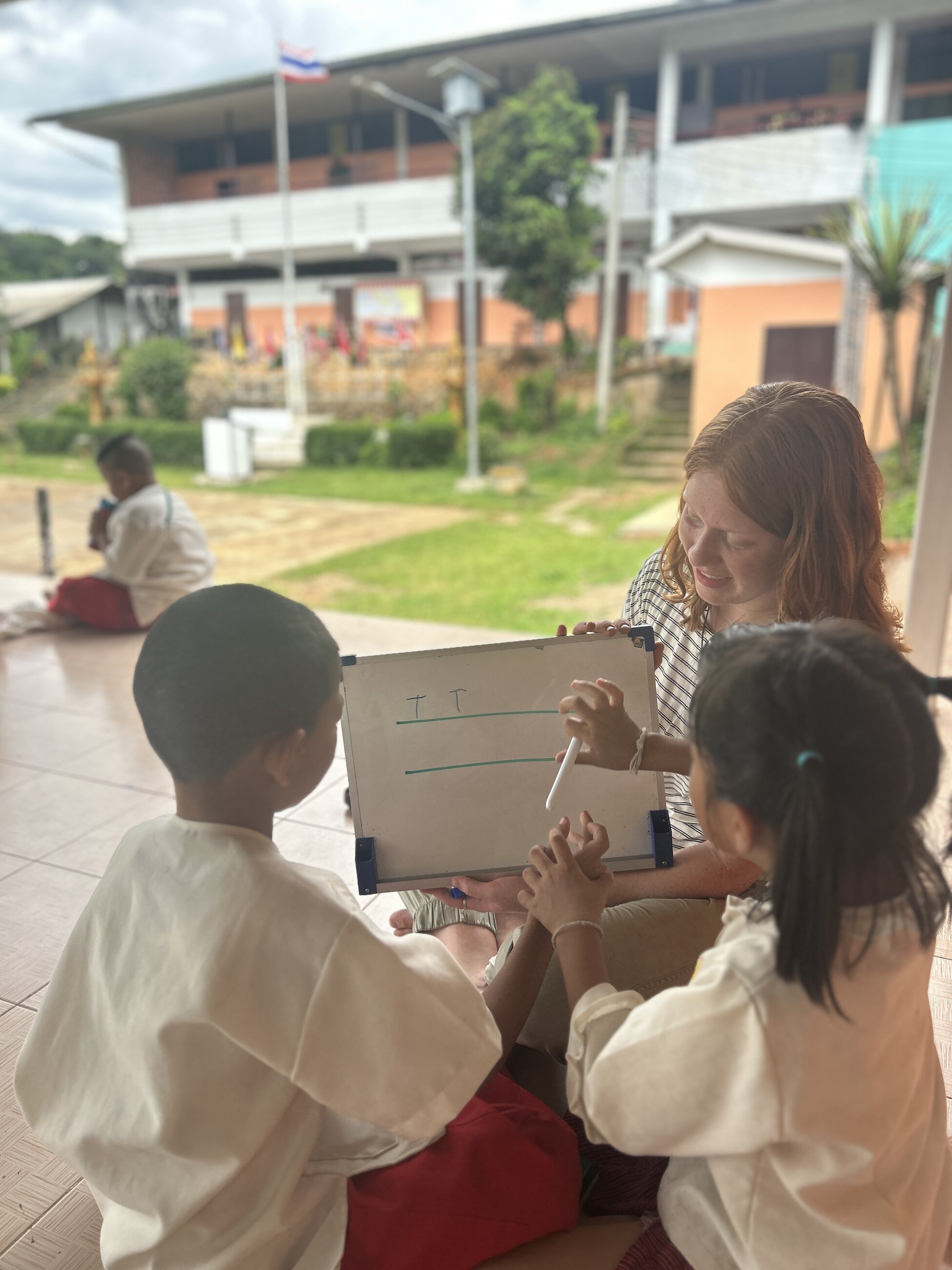 Teaching kids English