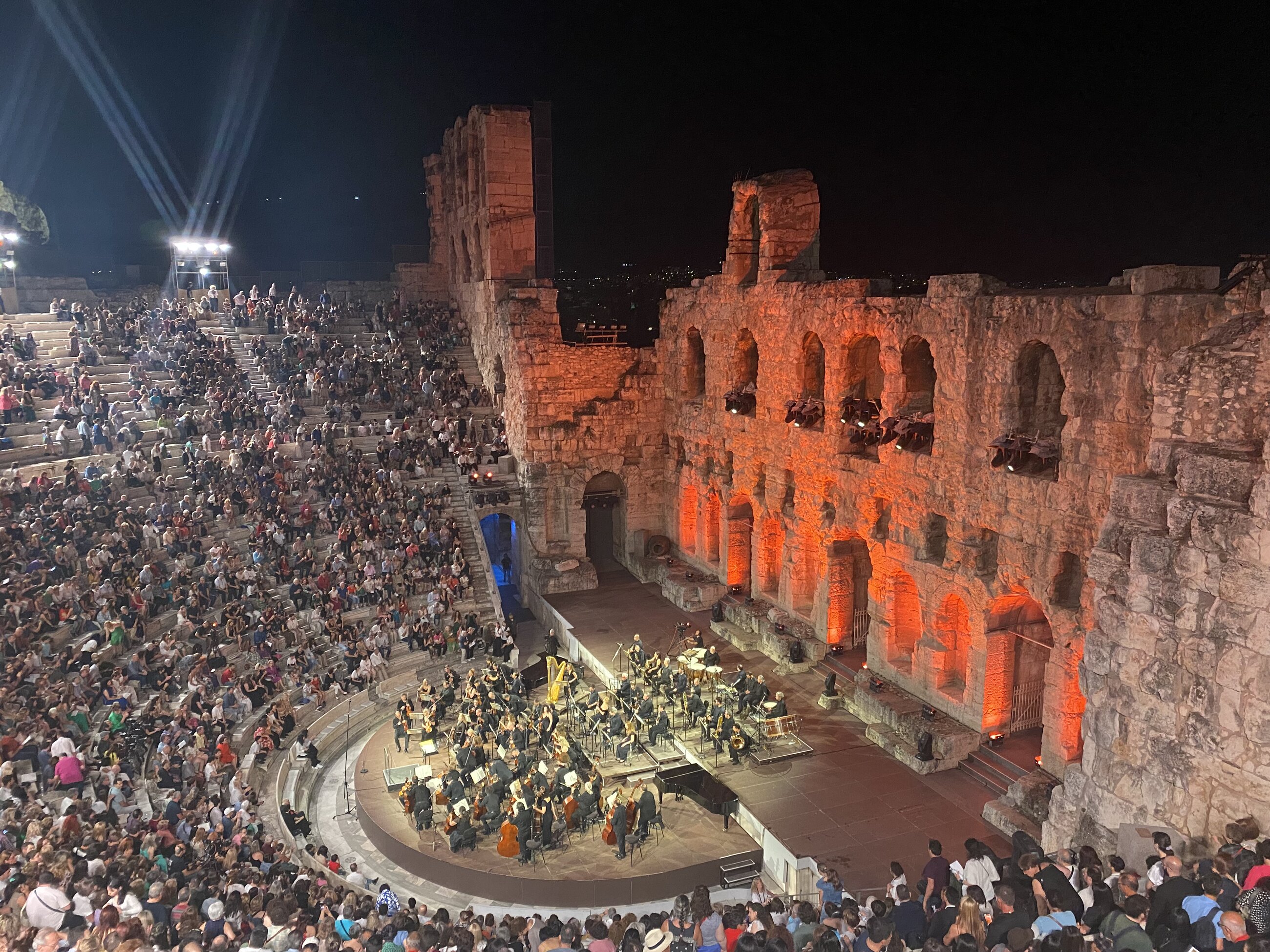 Odeon for an Orchestra performance