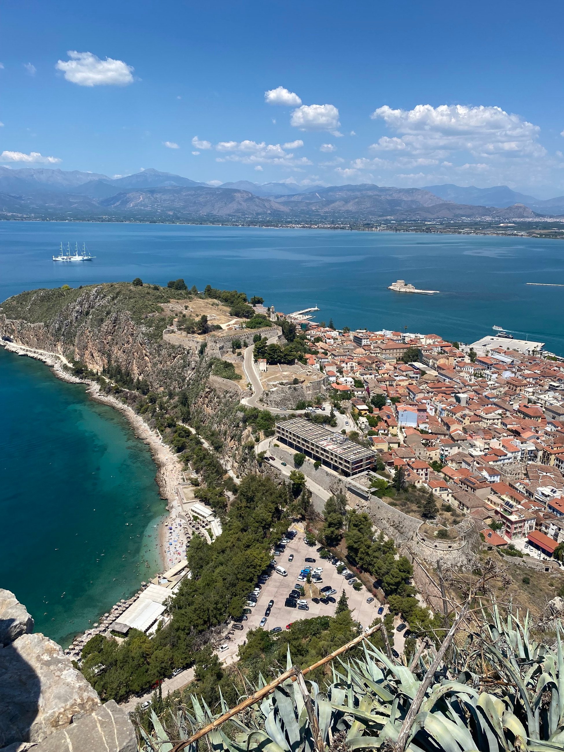 From the fortress in Nafplio