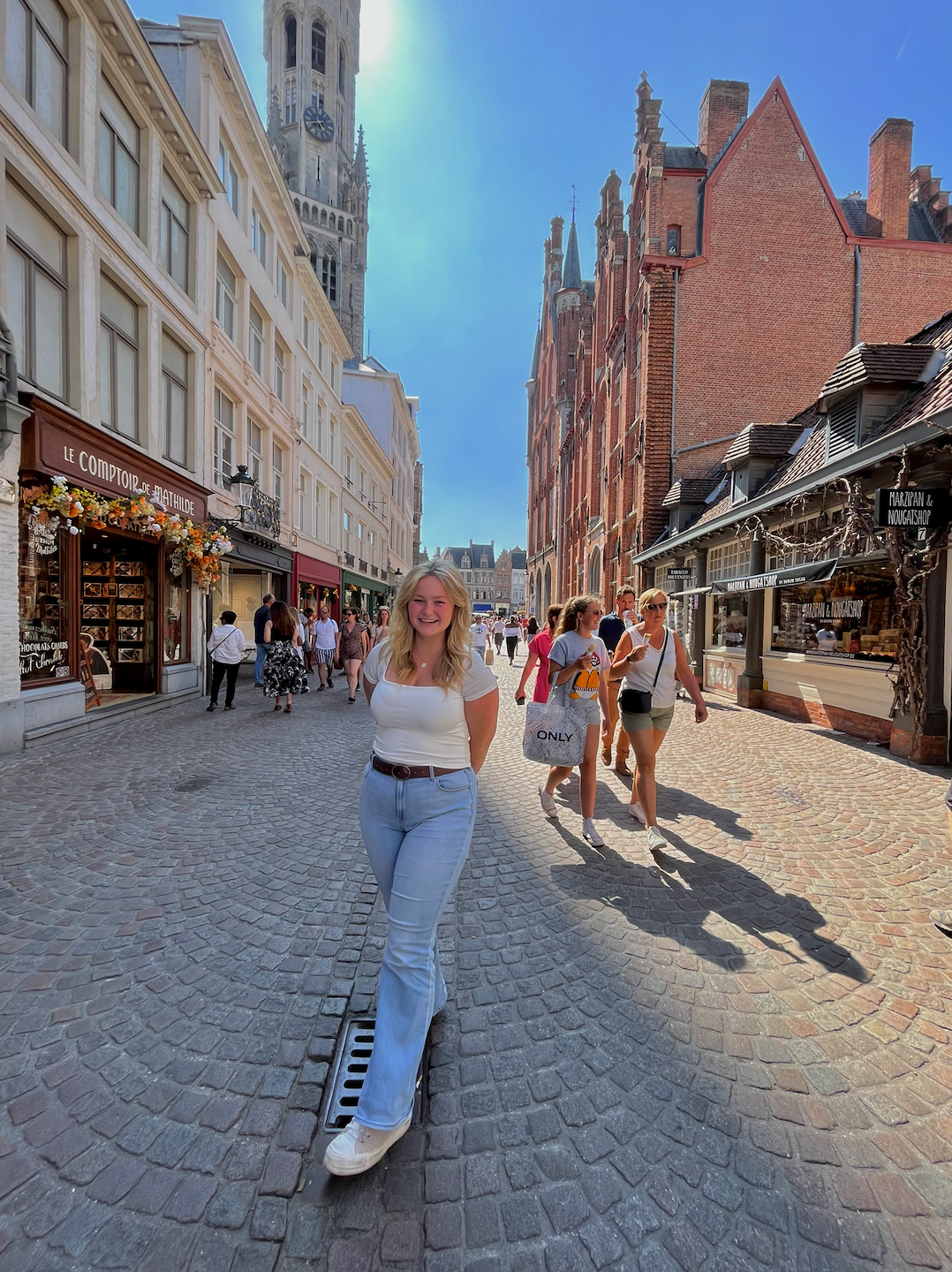 Scenic Cobble Stone Streets lined with Canals!