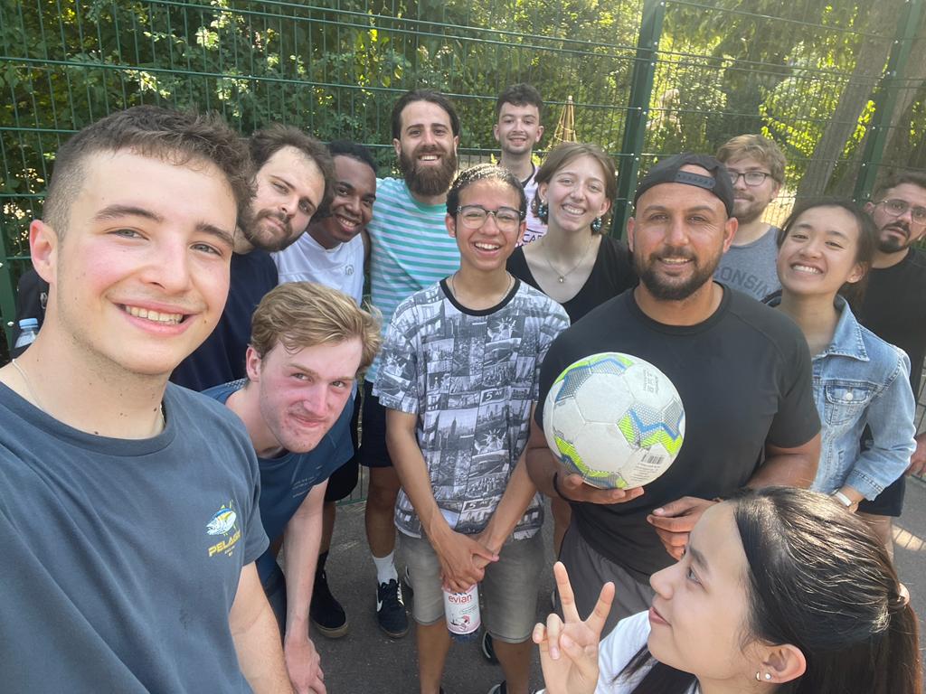After A Communal Soccer Game