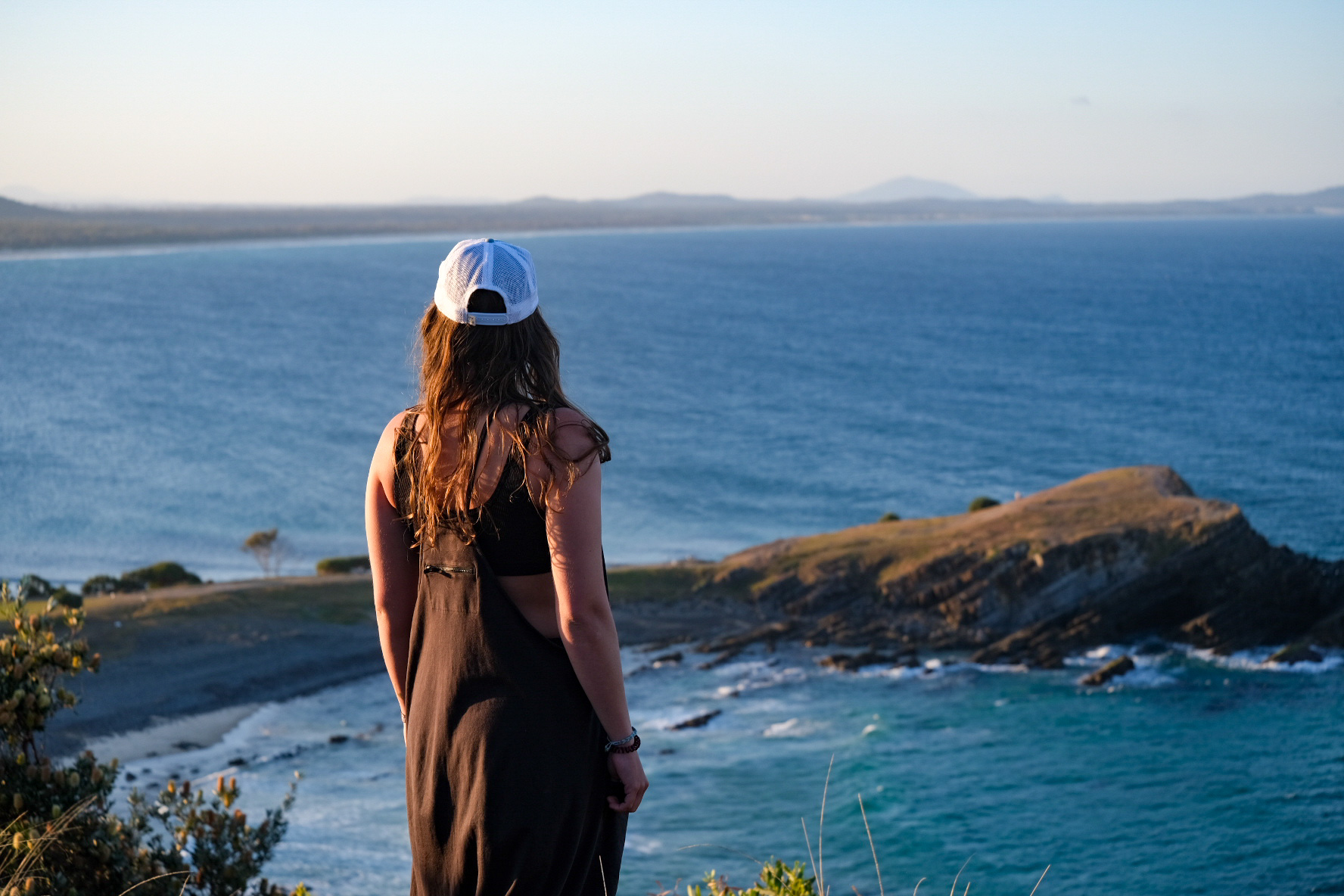 Taking in the views at Crescent Head