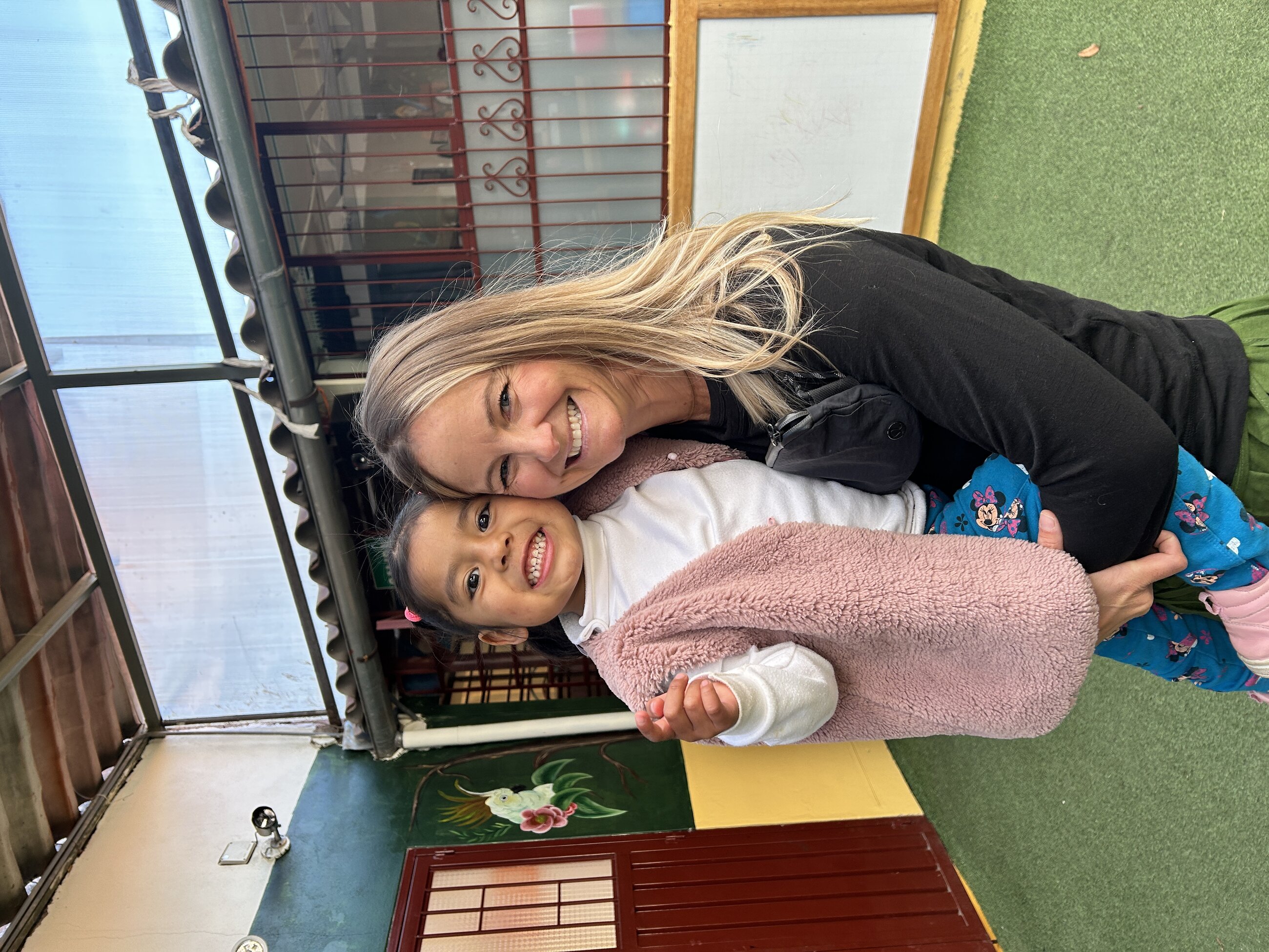 So happy to spend time with this little princess