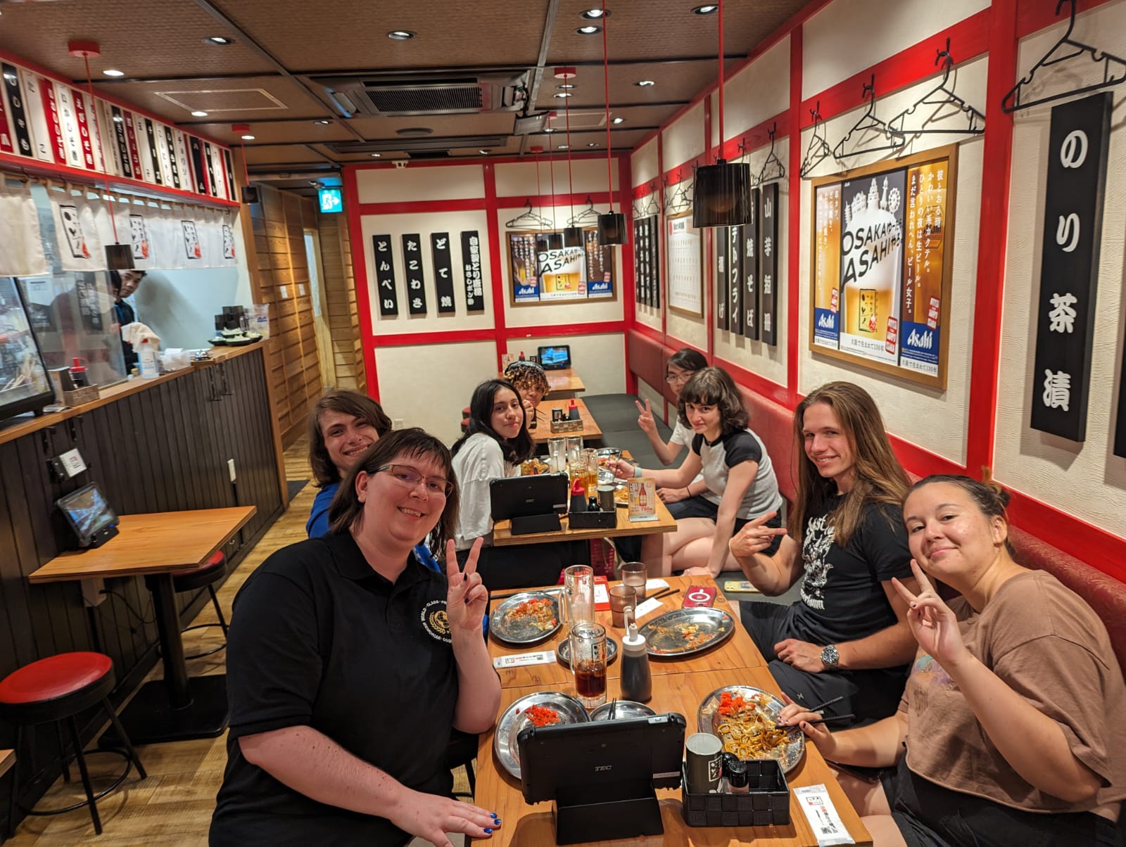 dinner with the gang