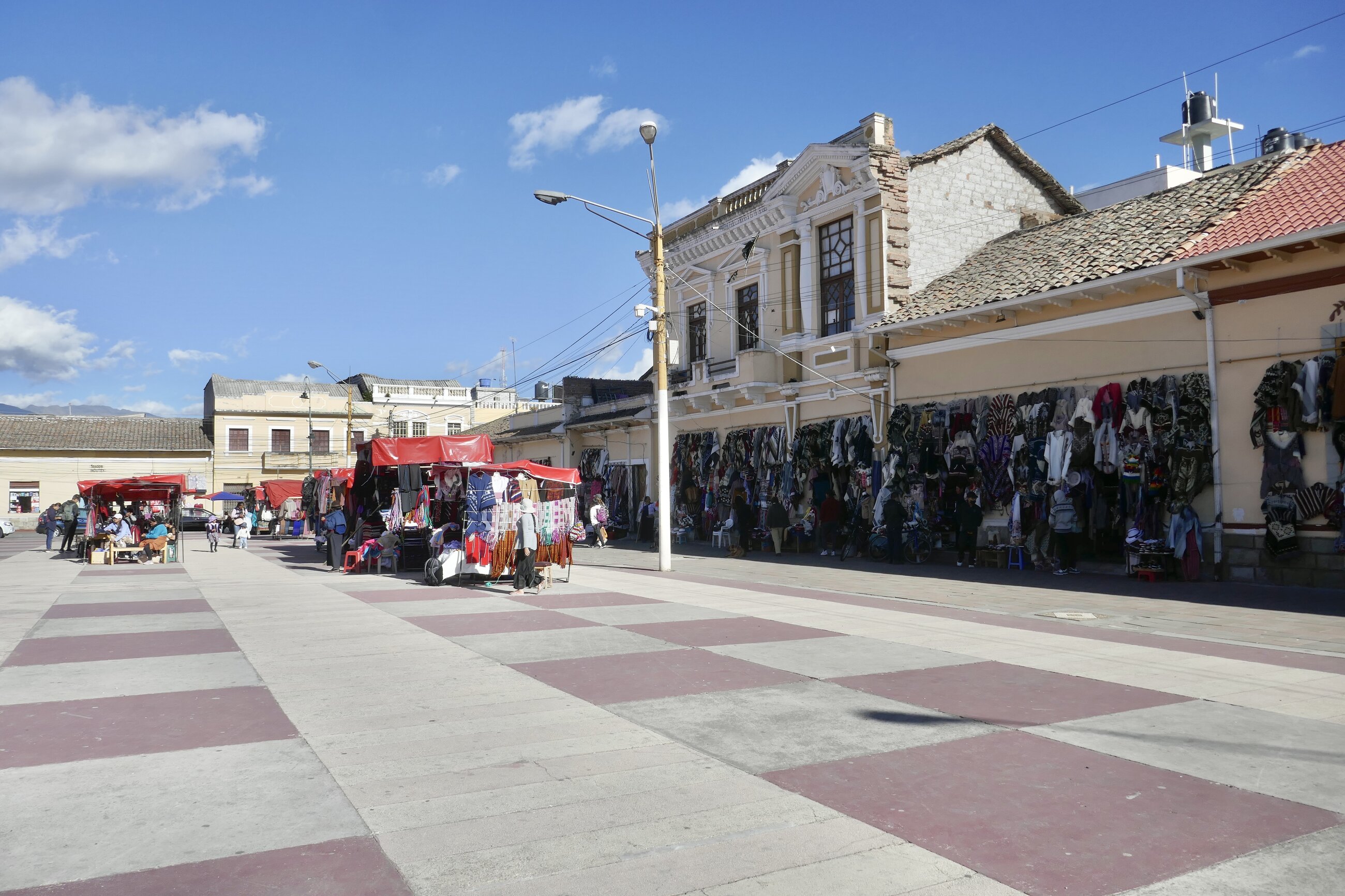 A Poncho Market In The City