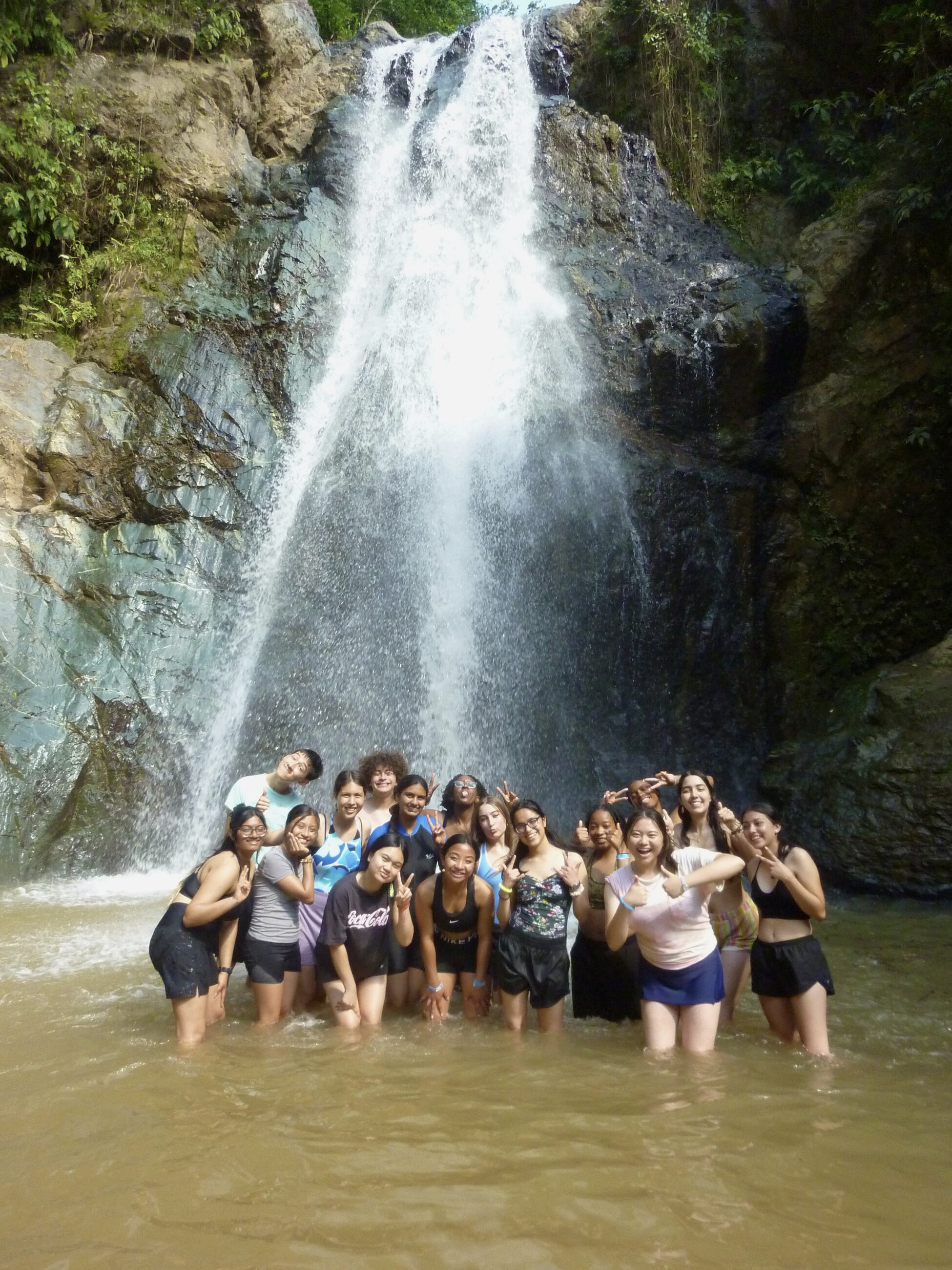 Afternoon at the waterfall!