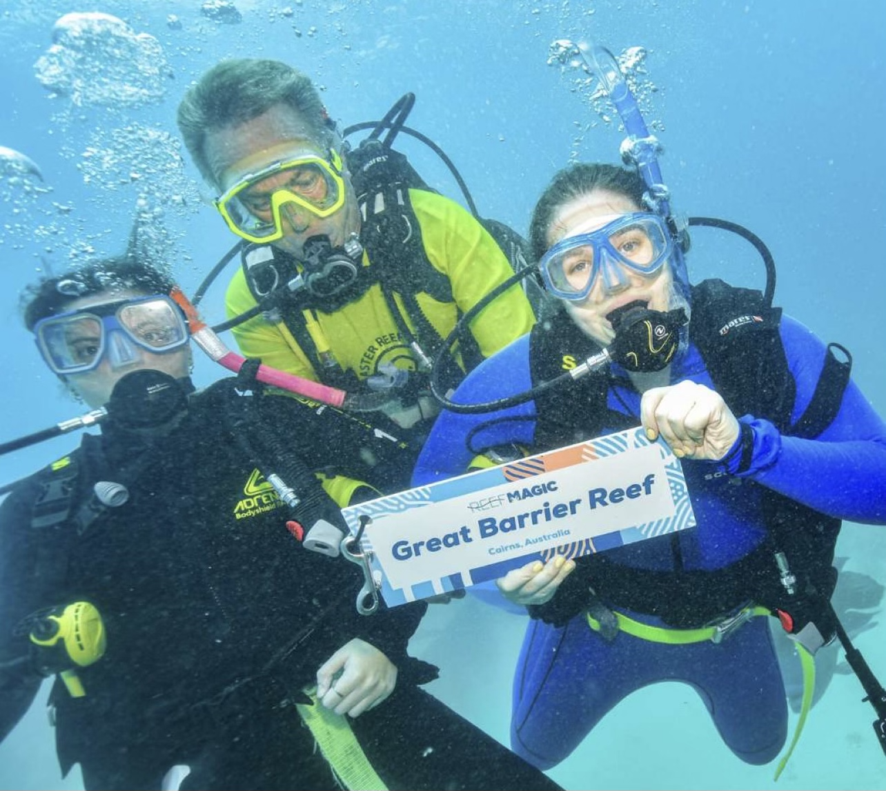 SCUBA Diving in the Great Barrier Reef