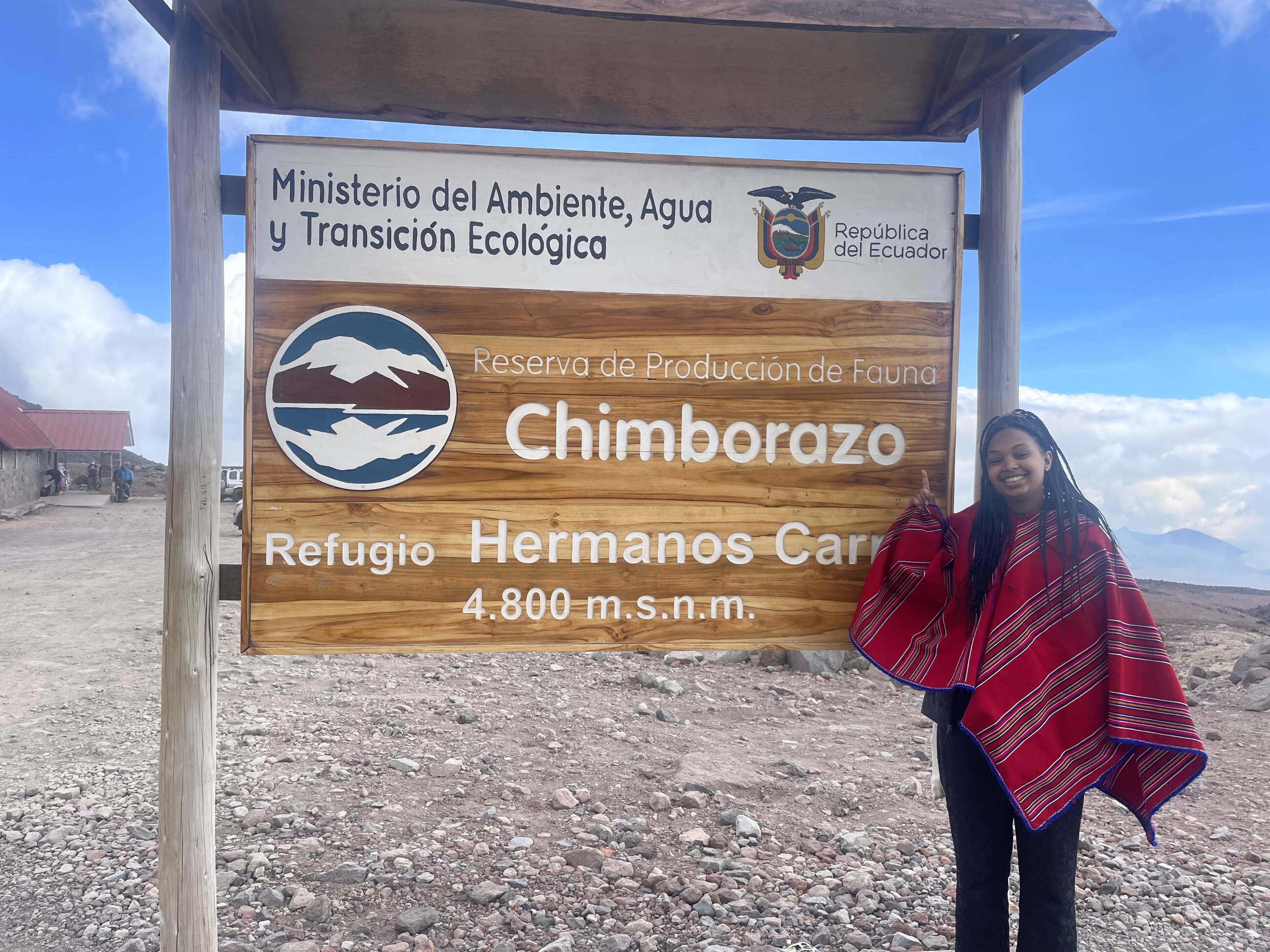 Chimborazo is the tallest mountain above sea level that is closes to the sun.