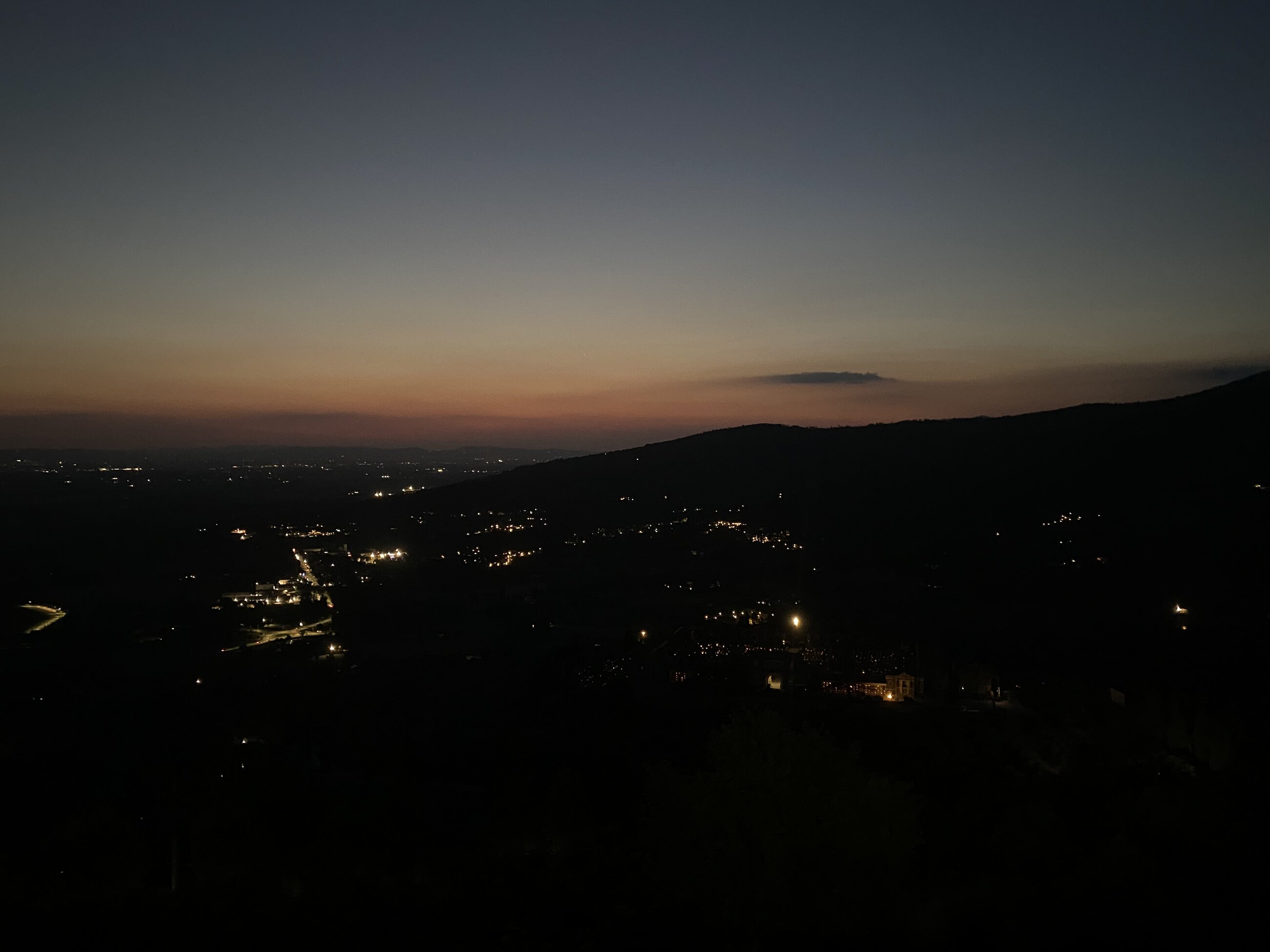 Night in Cortona 