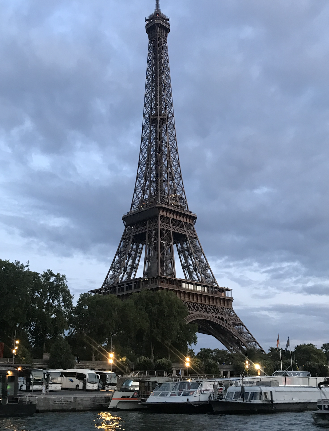 Boat ride on the Seine