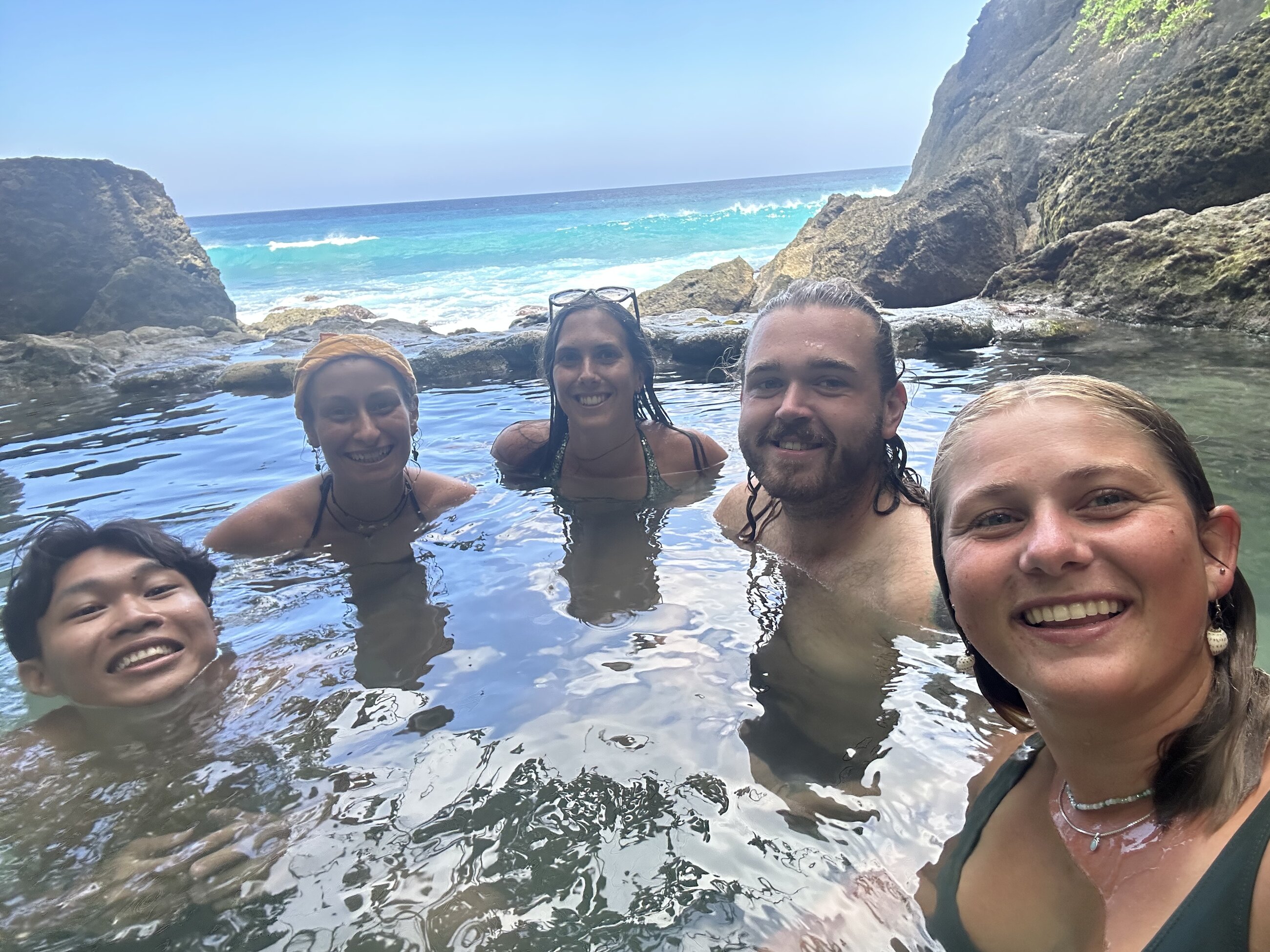Exploring the island