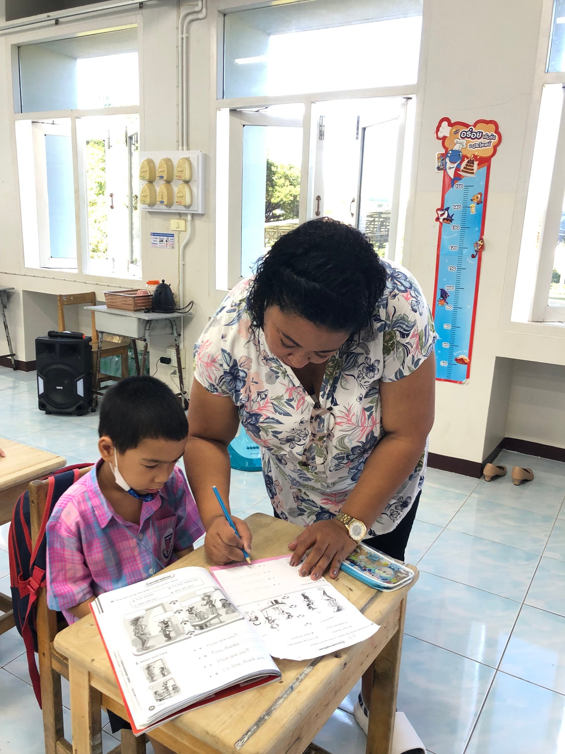 Assisting my student