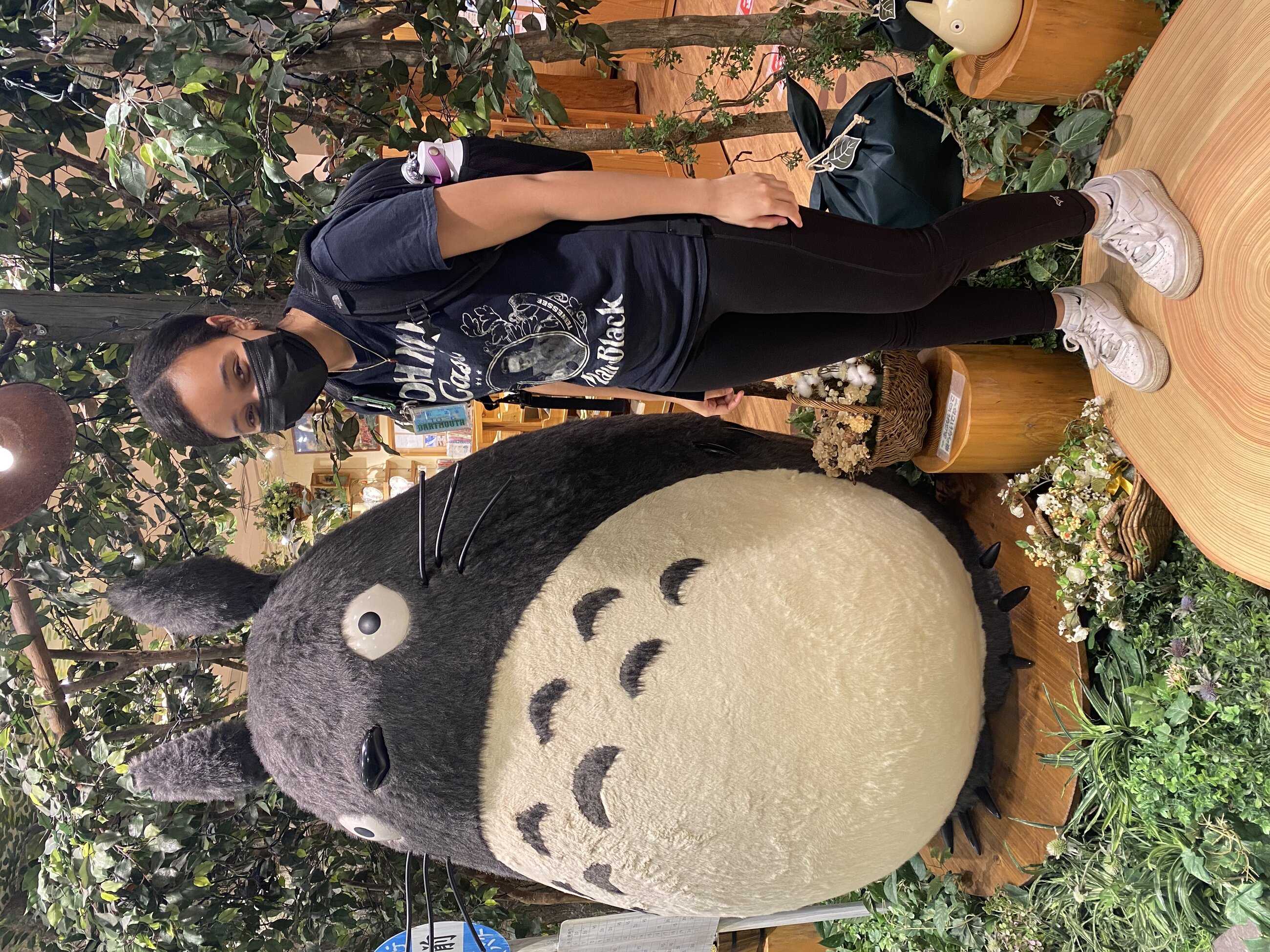 Me and Totoro at the Studio Ghibli store!
