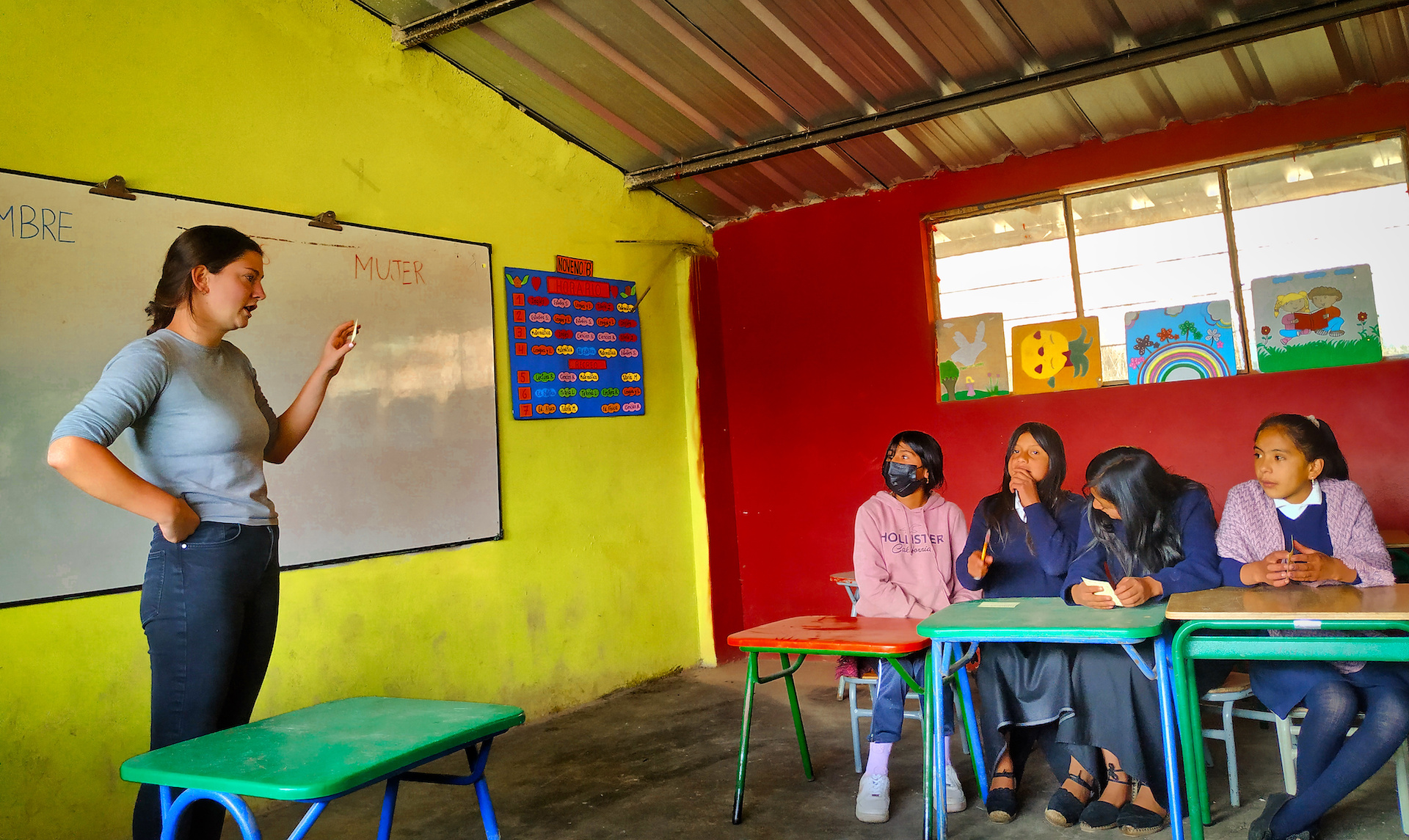 Sexual Education Classes in Rural Andean School