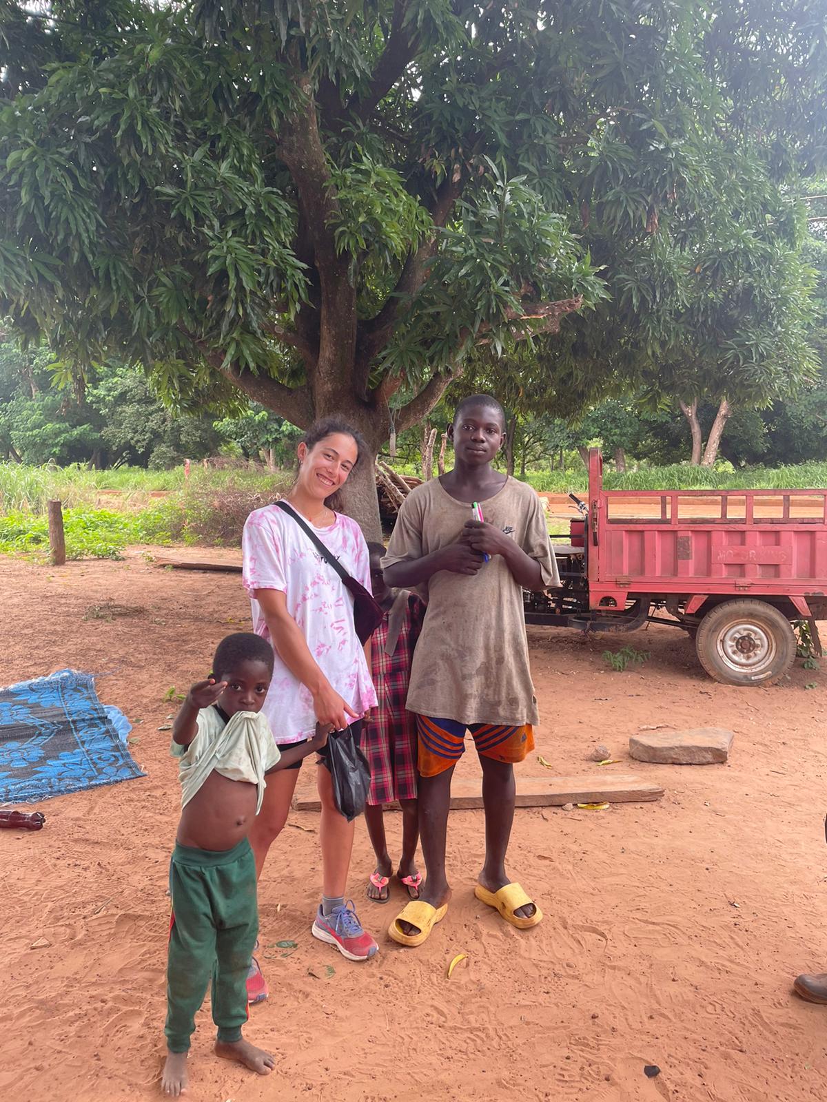 In a village