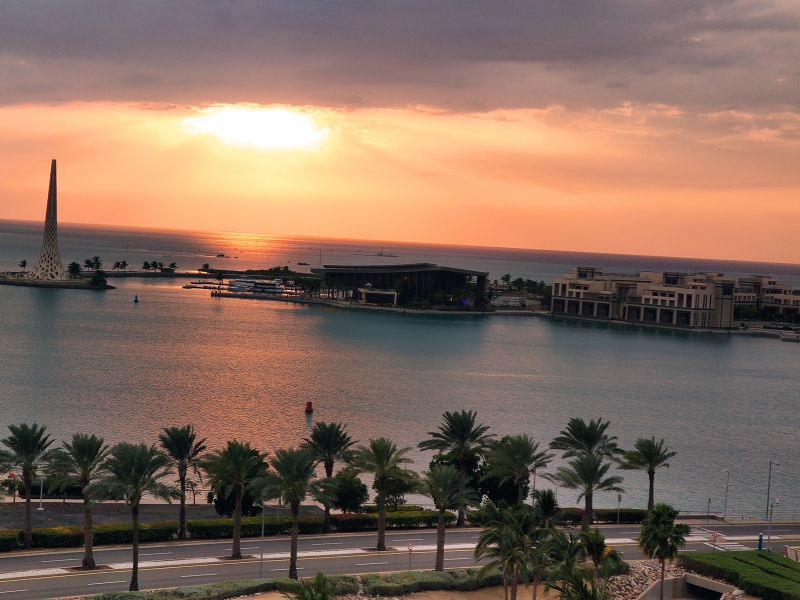 Sunset at Kaust