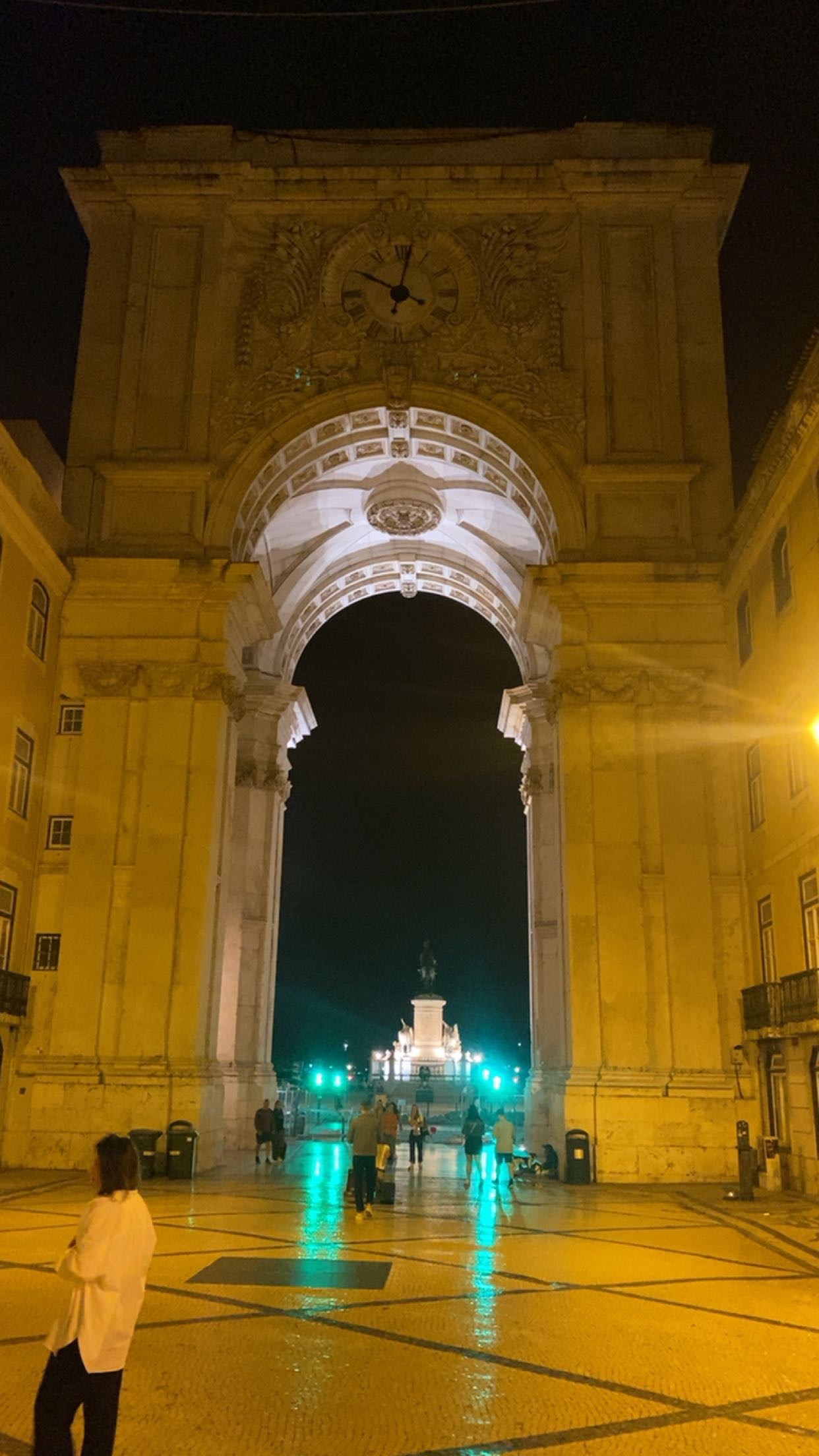 Famous Arch in Lisbon