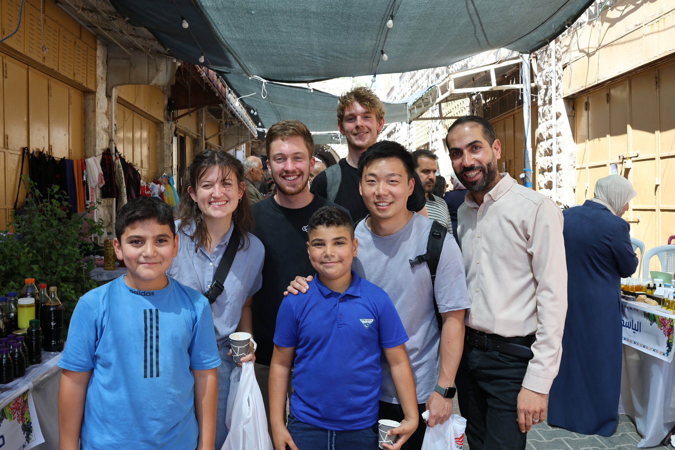 Grape festival in the old city of Hebron 