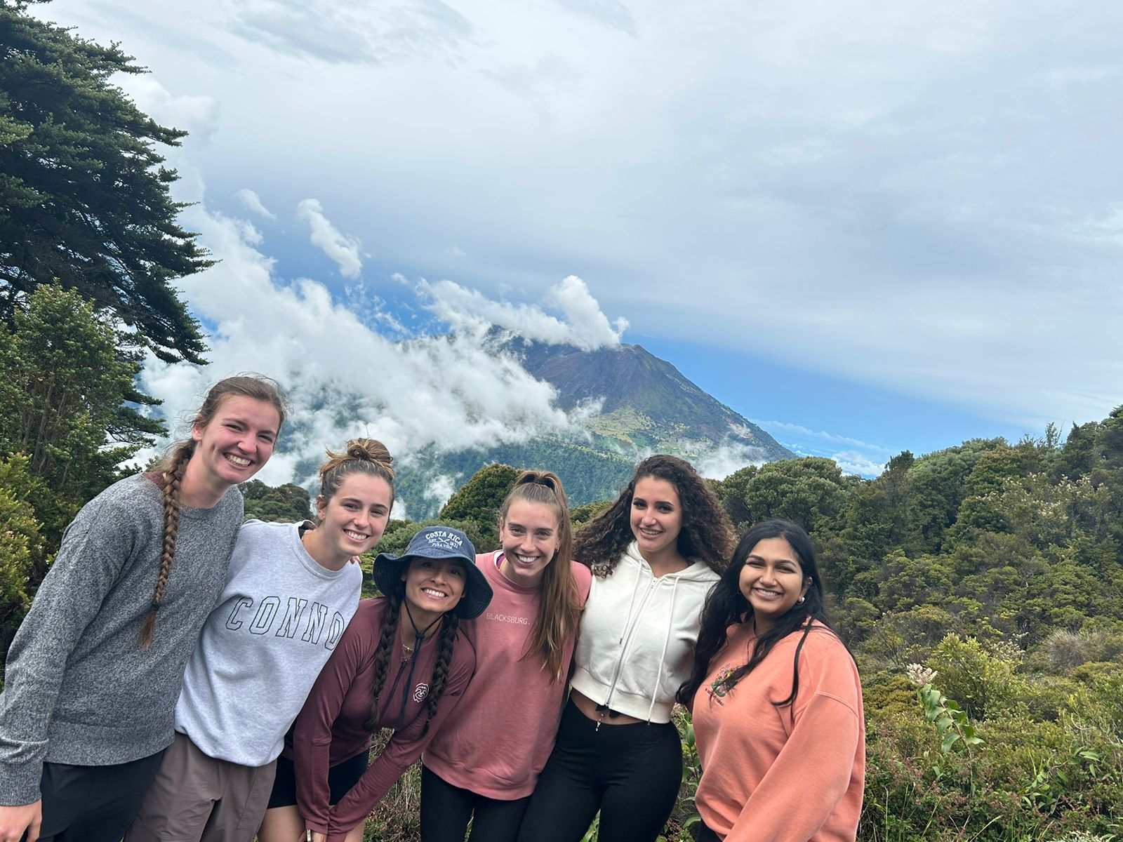 At Irazu Volcano