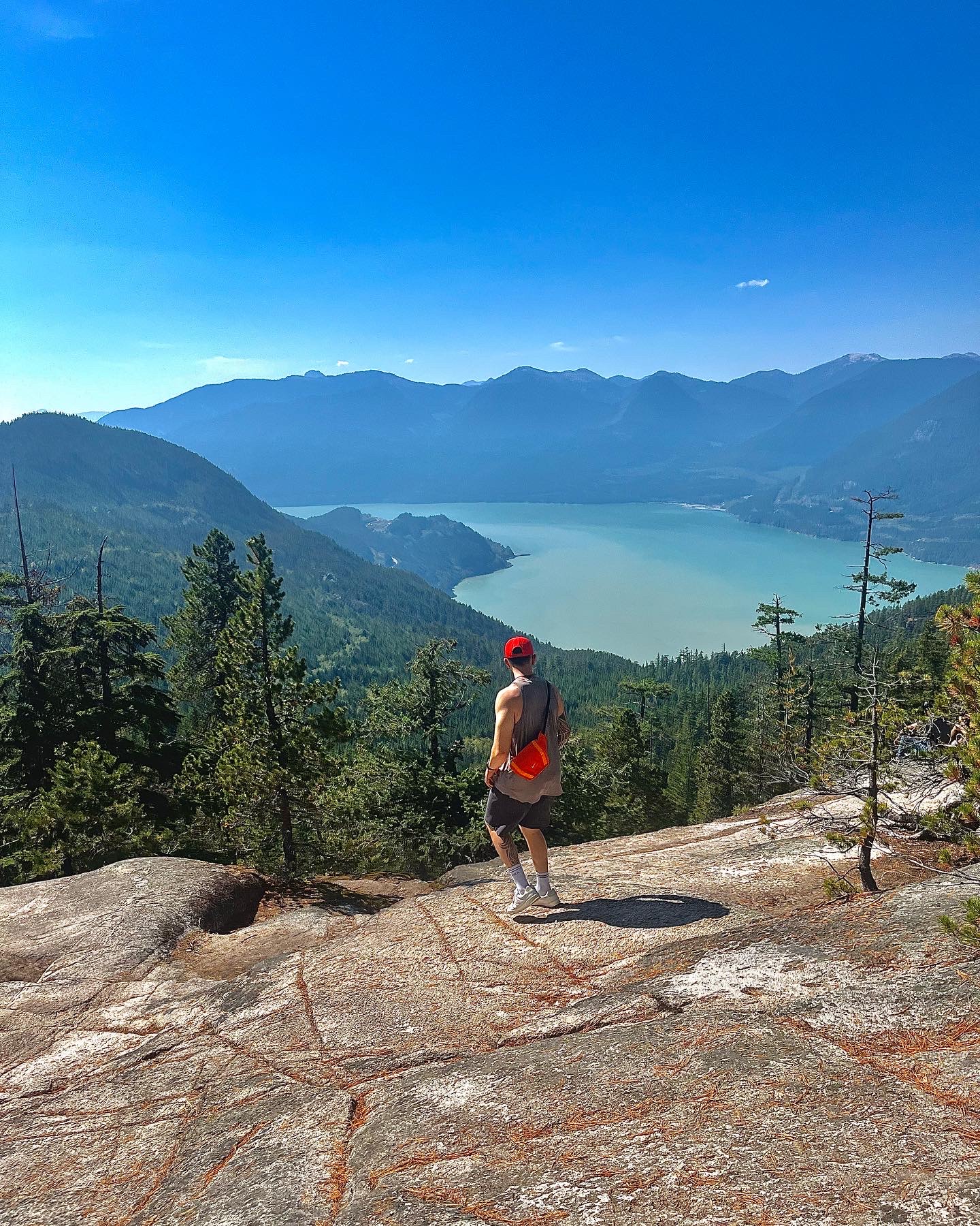 Sea to Sky Gondola lookout - Squamish, Canada BC