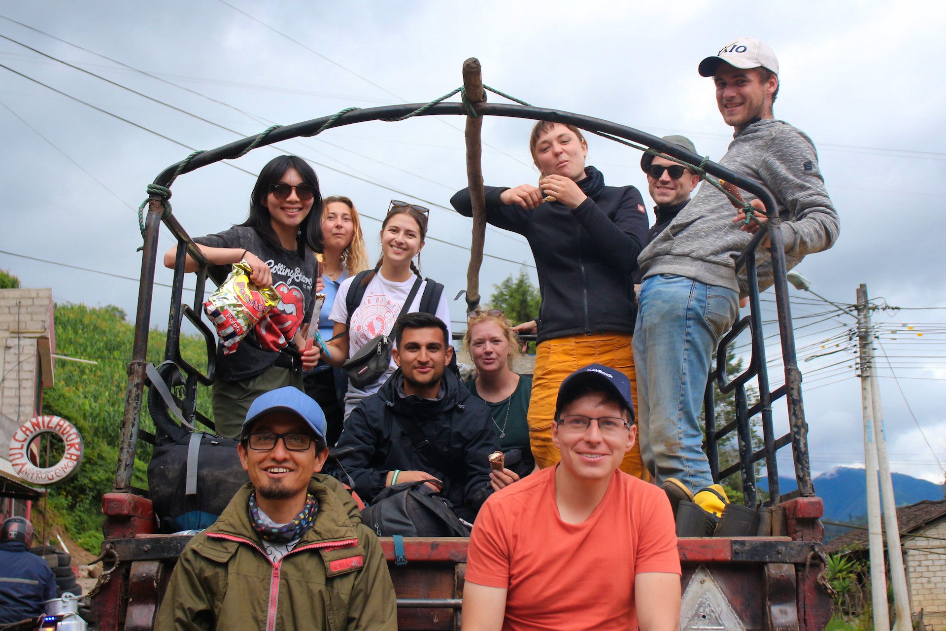 Site visit to one of Ecuador's last native Andean forests