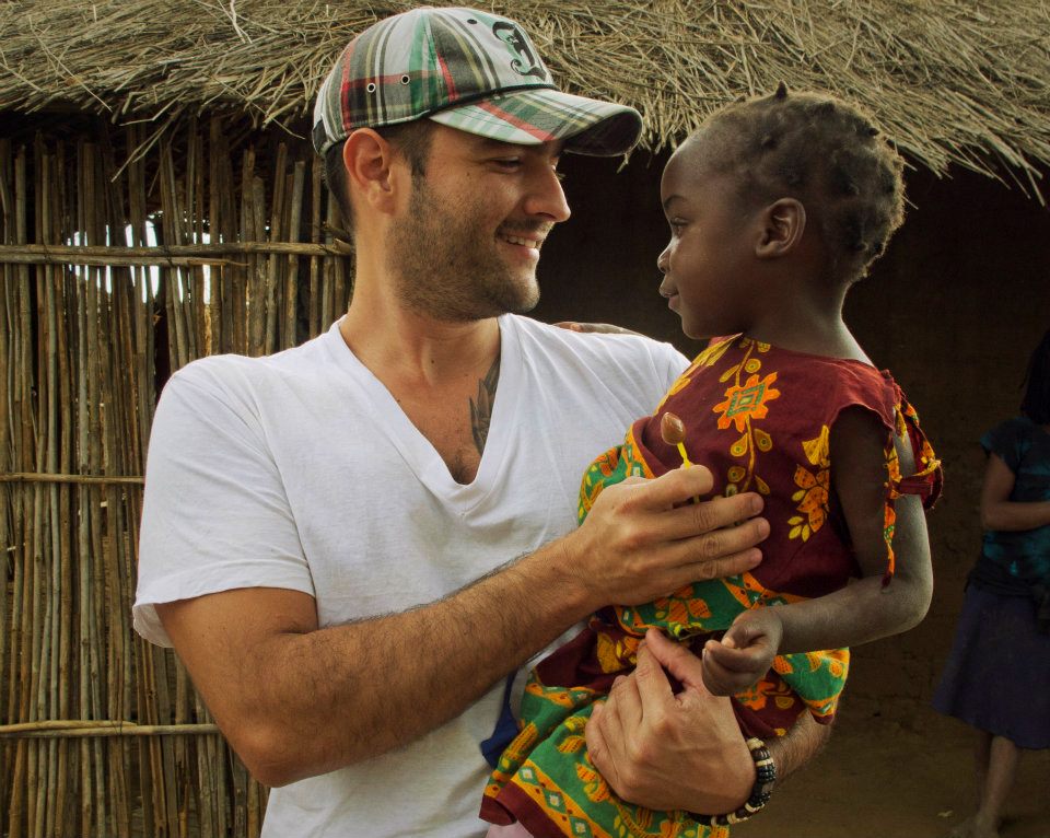 helping as much as possible and falling in love.
