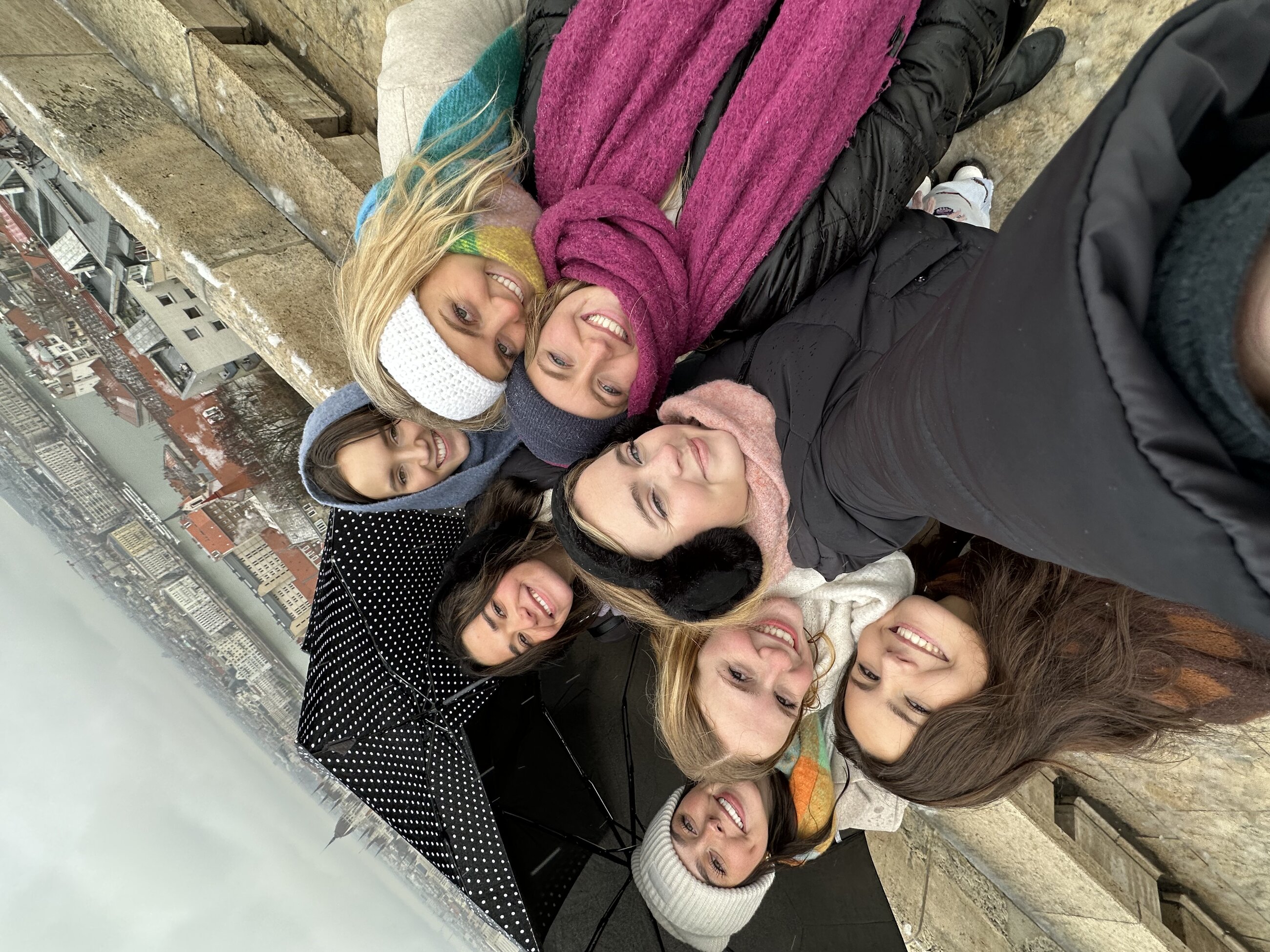 My best friends and I in Budapest!