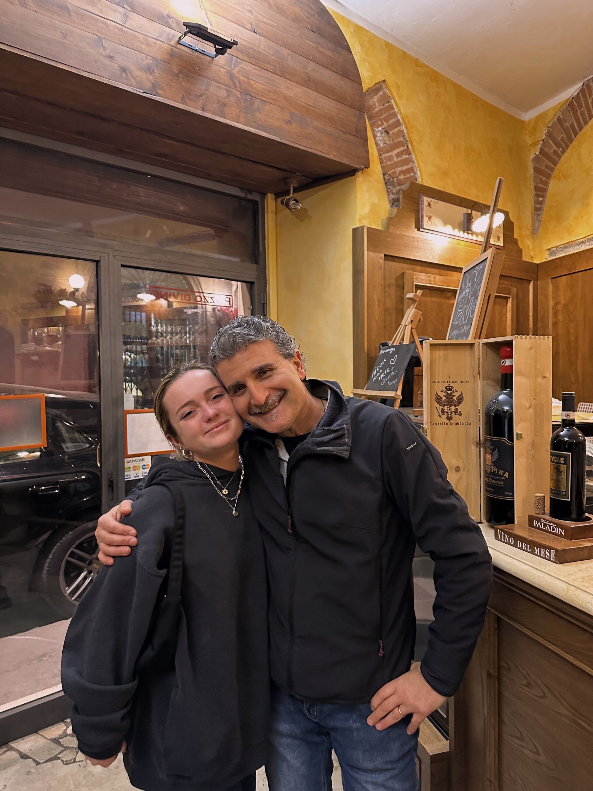 A local Florentine, Pino, that immensely impacted my time in Florence.
