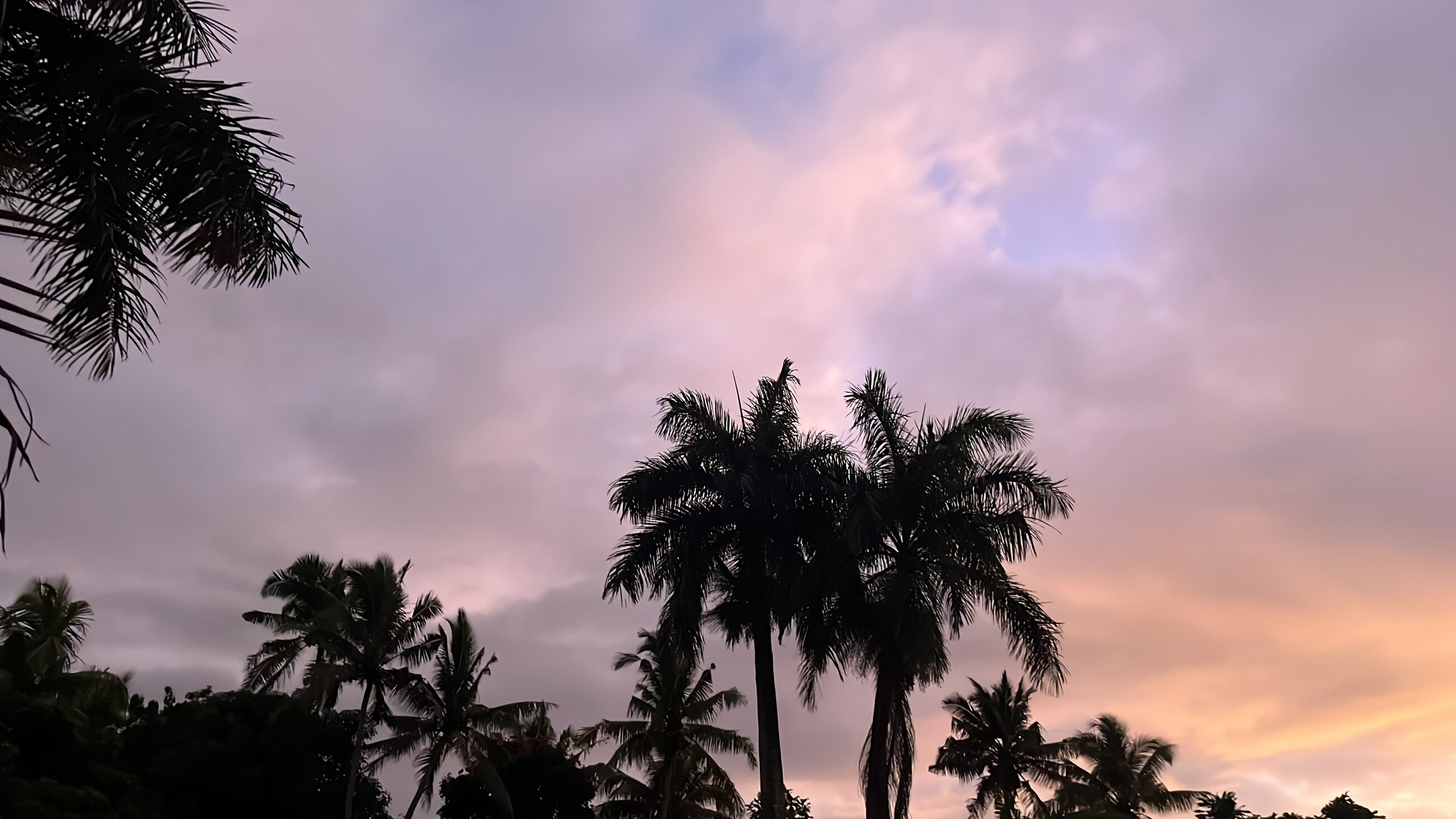First sunrise