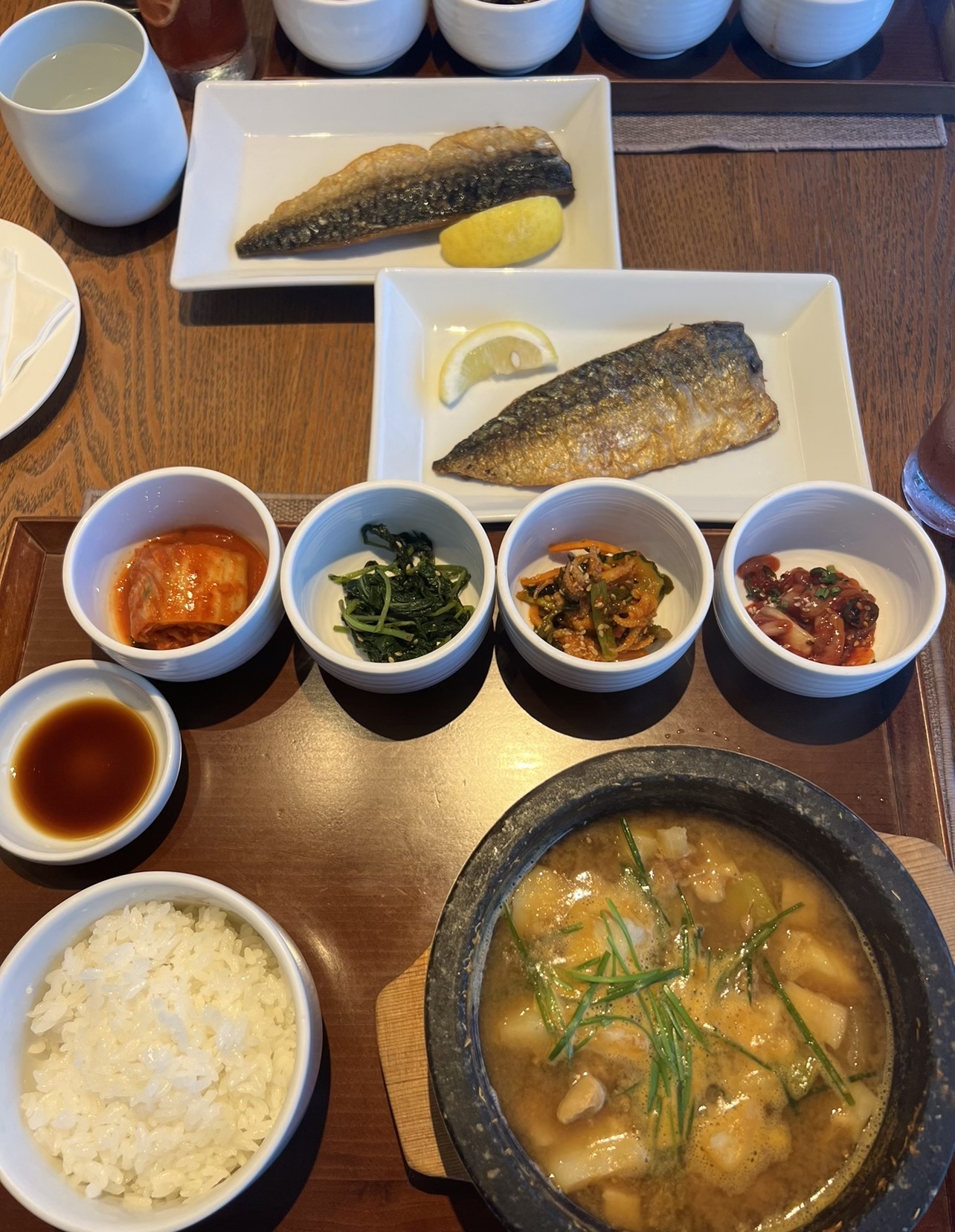 Korean dinner