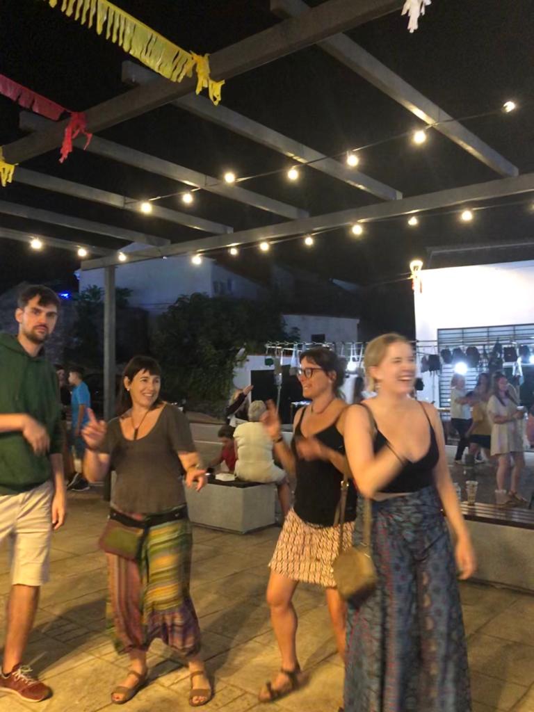 street party in venta del charco