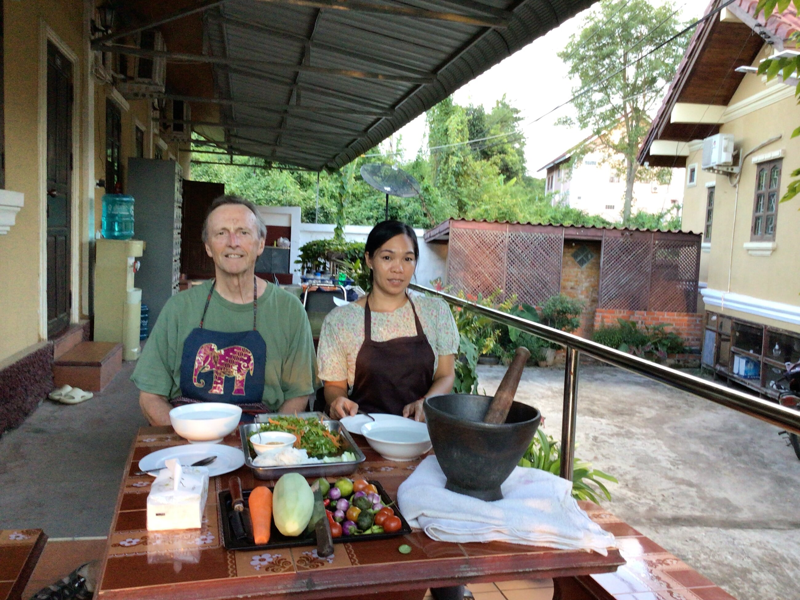 Enjoyable cooking lesson