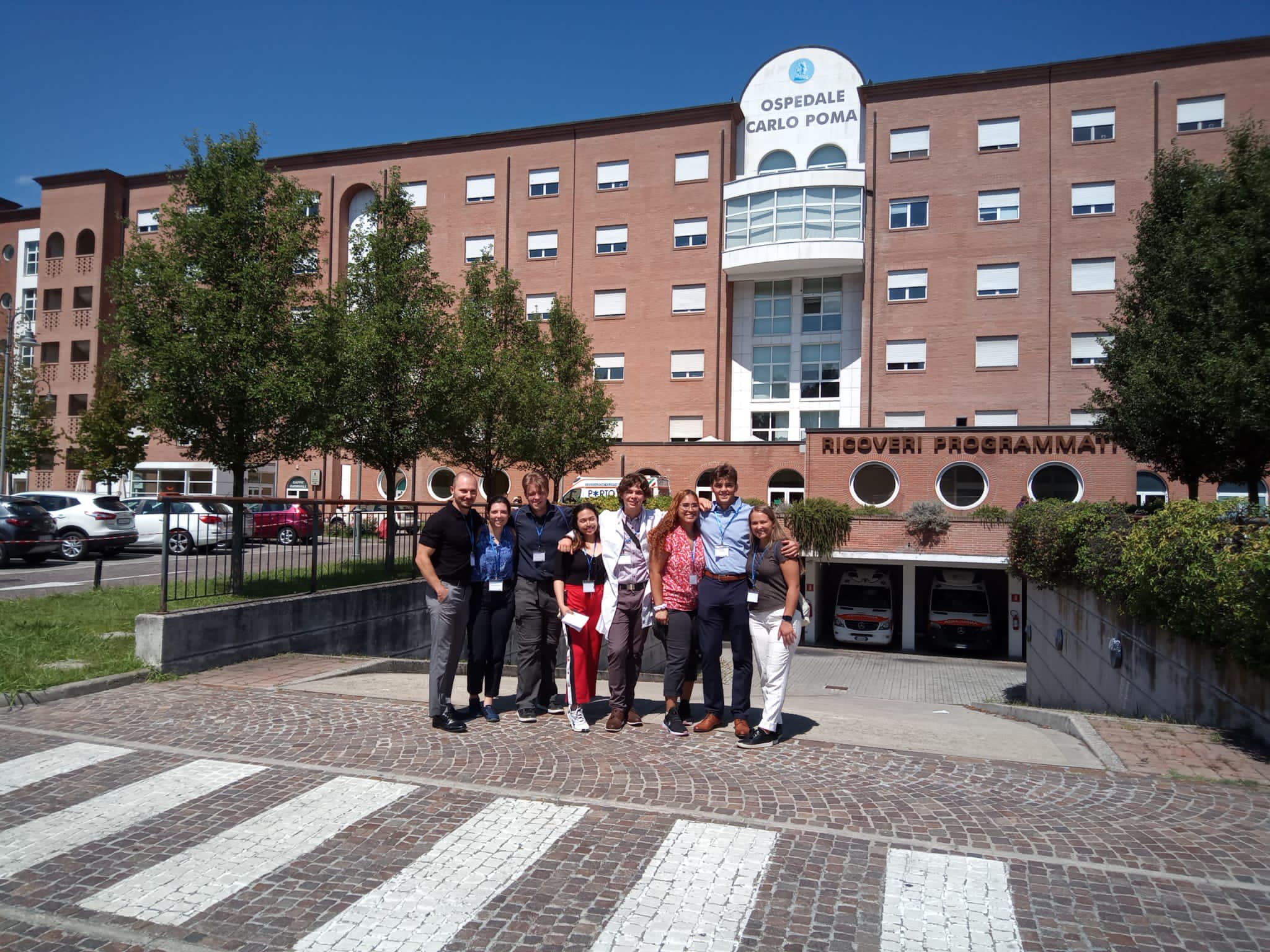 Last day in front of Hospital :(