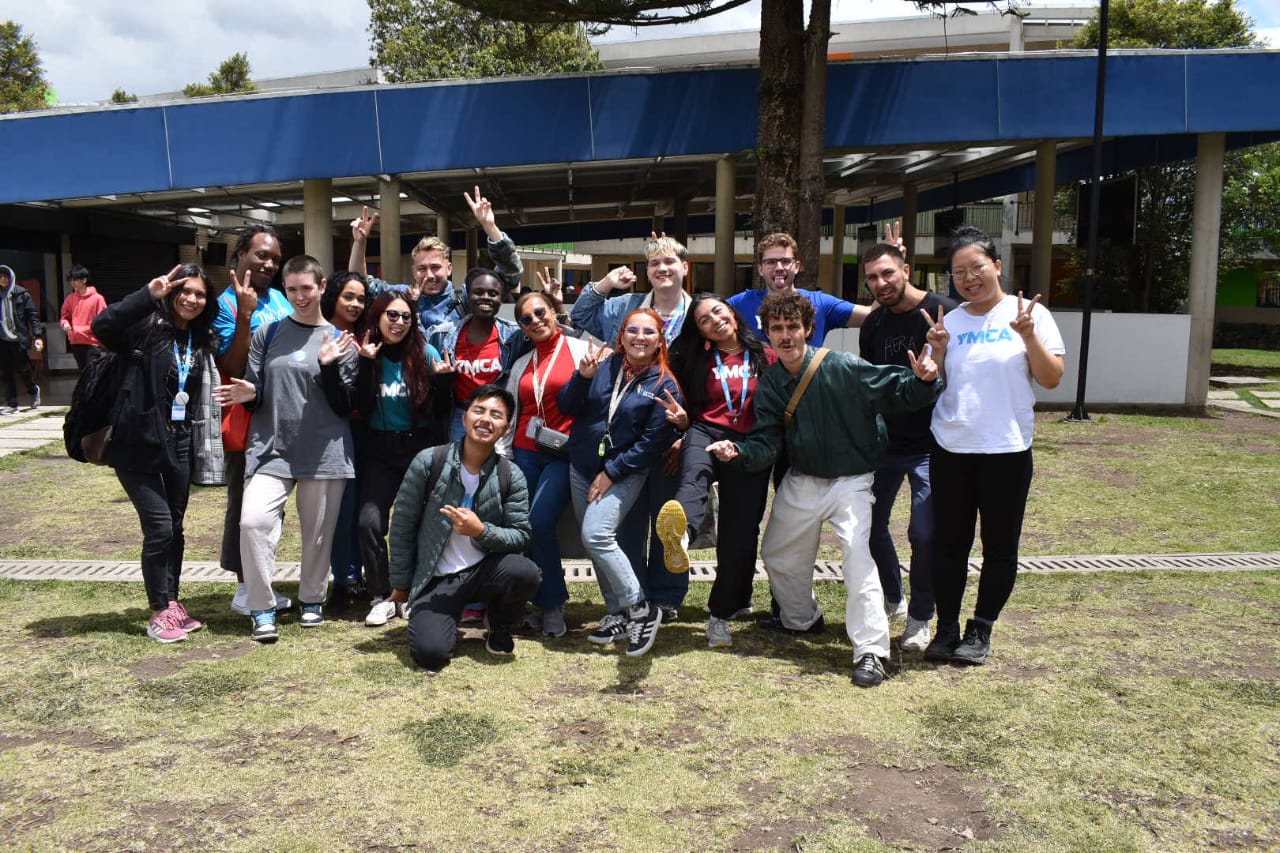 Picture from a school's English day, where we all volunteered together doing activities
