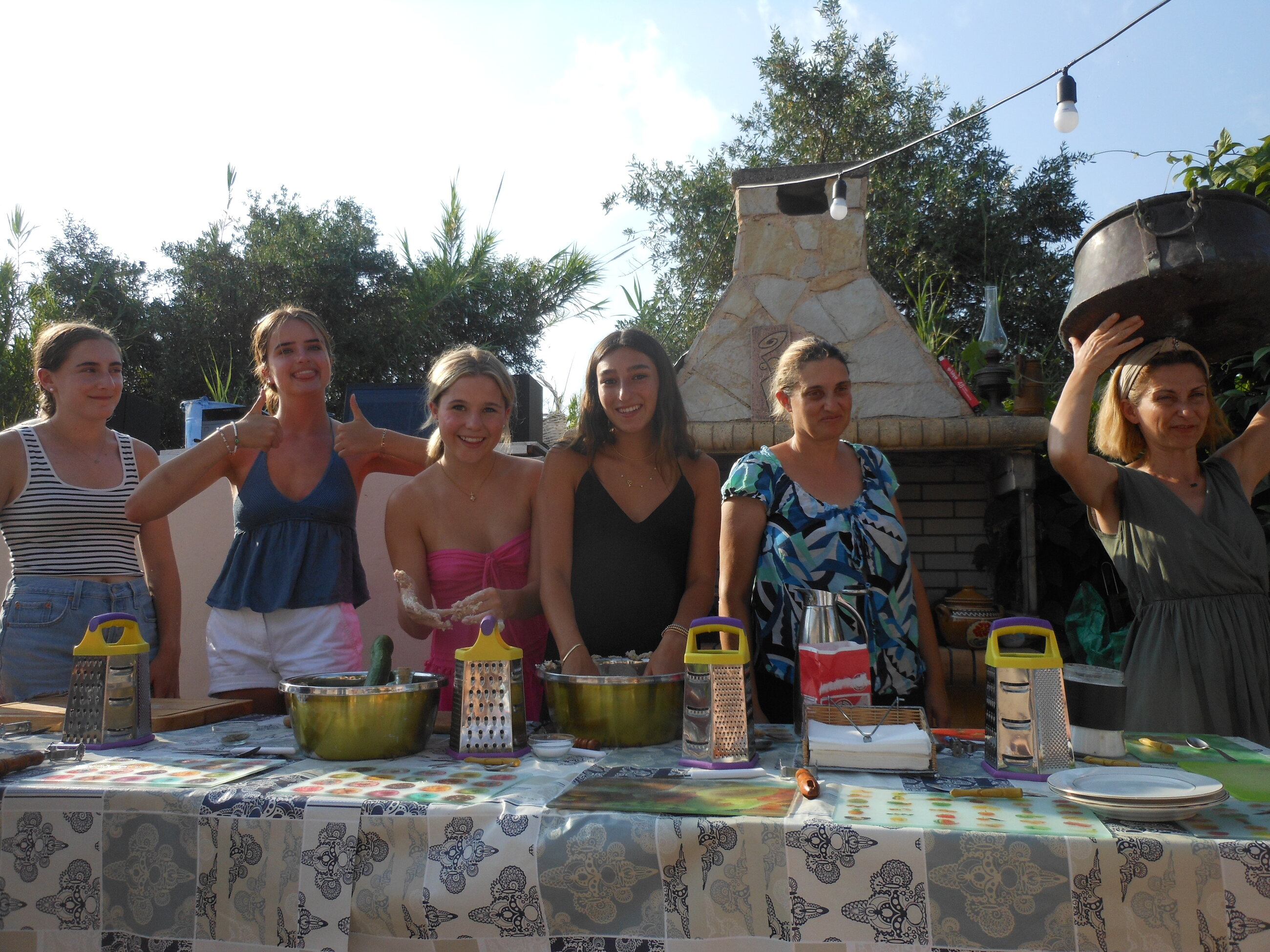 Us at cooking class!