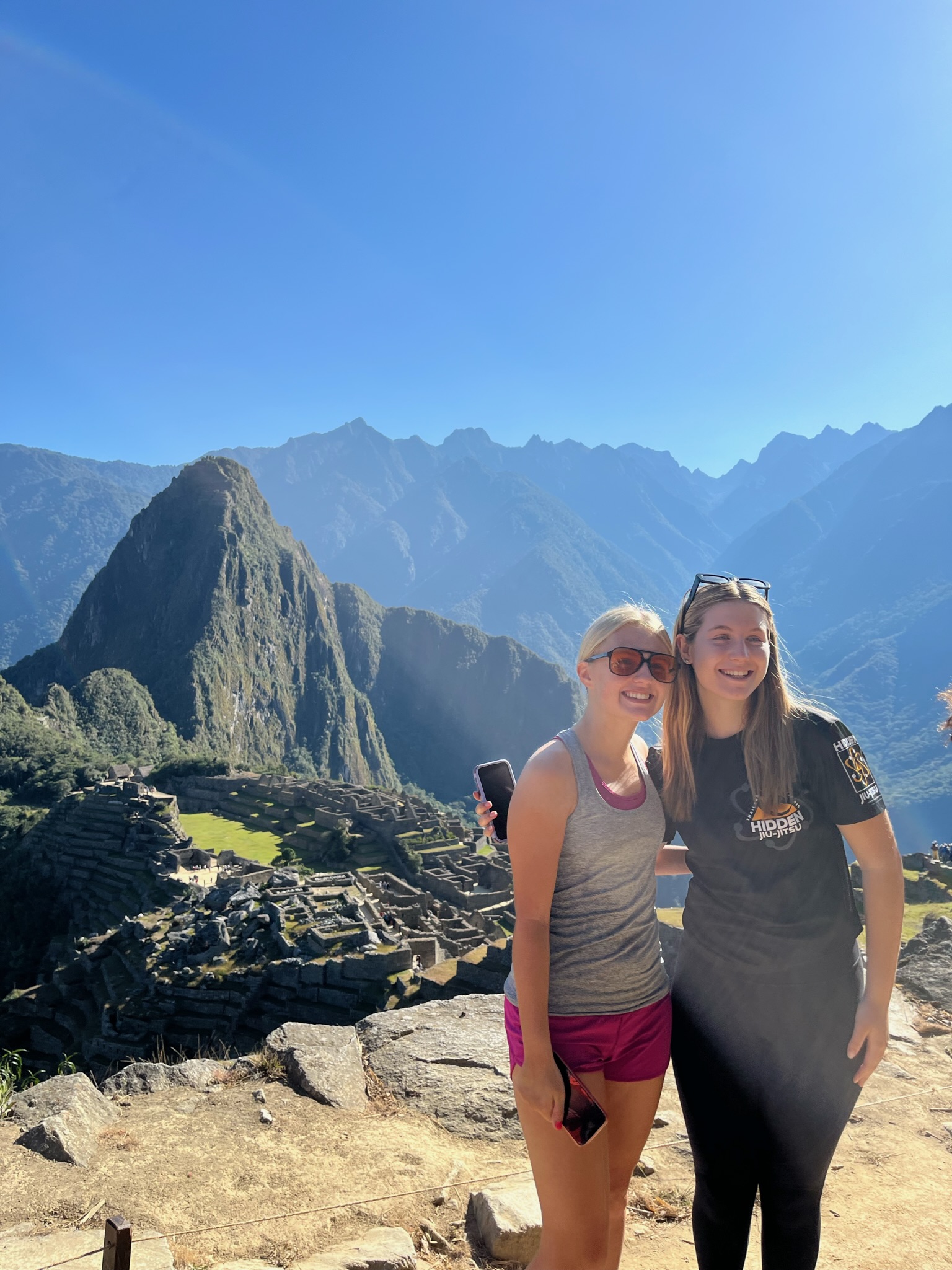 Visiting Macchu picchu!