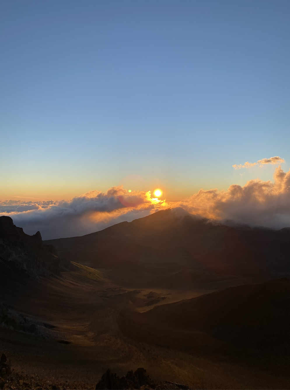 Sunrise at Haleakala 😍